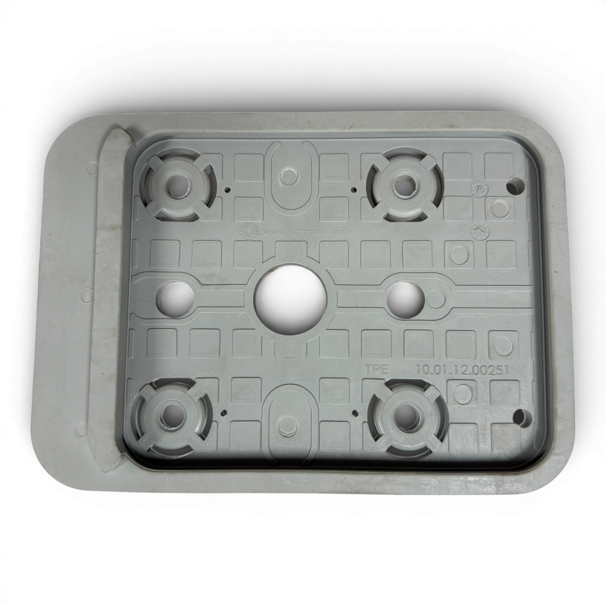 Schmalz Reibbelag Saugplatte VCSP O 160x115x16,5 TPE Art.-Nr. 10.01.12.00251 (vacuum suction pad) – Ansicht 3
