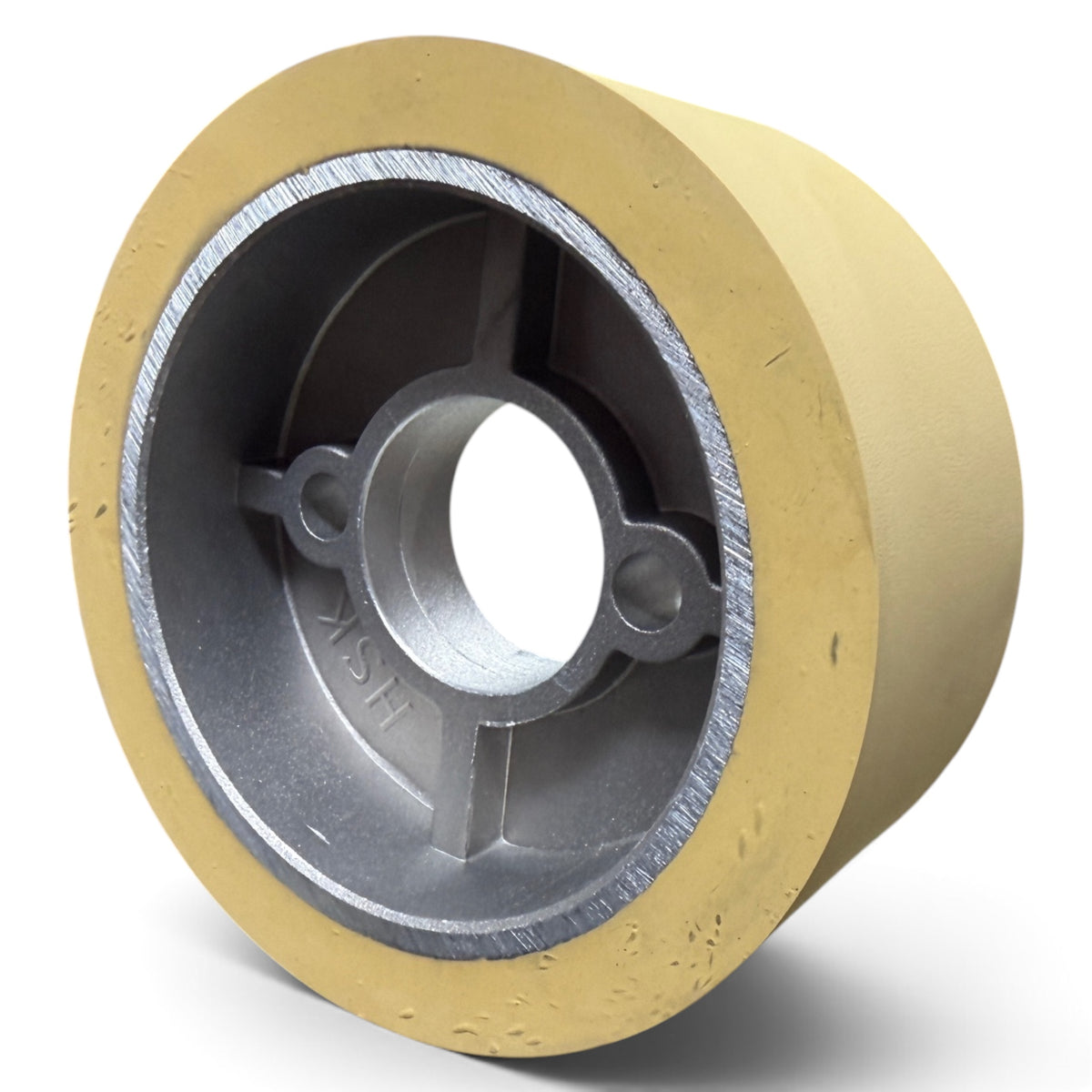 Vorschubrolle 110 x 50 mm HighGrip Aluminiumkern – für Maggi, Haffner, HolzHer