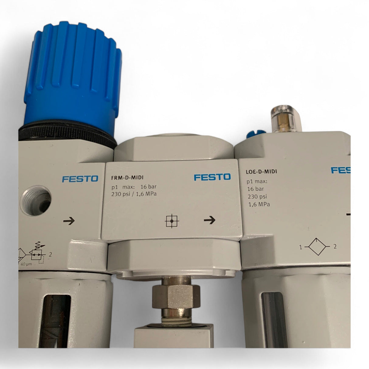 FESTO Wartungseinheit FRC-1/4-D-MIDI-KC-A 185820 – Ansicht 3