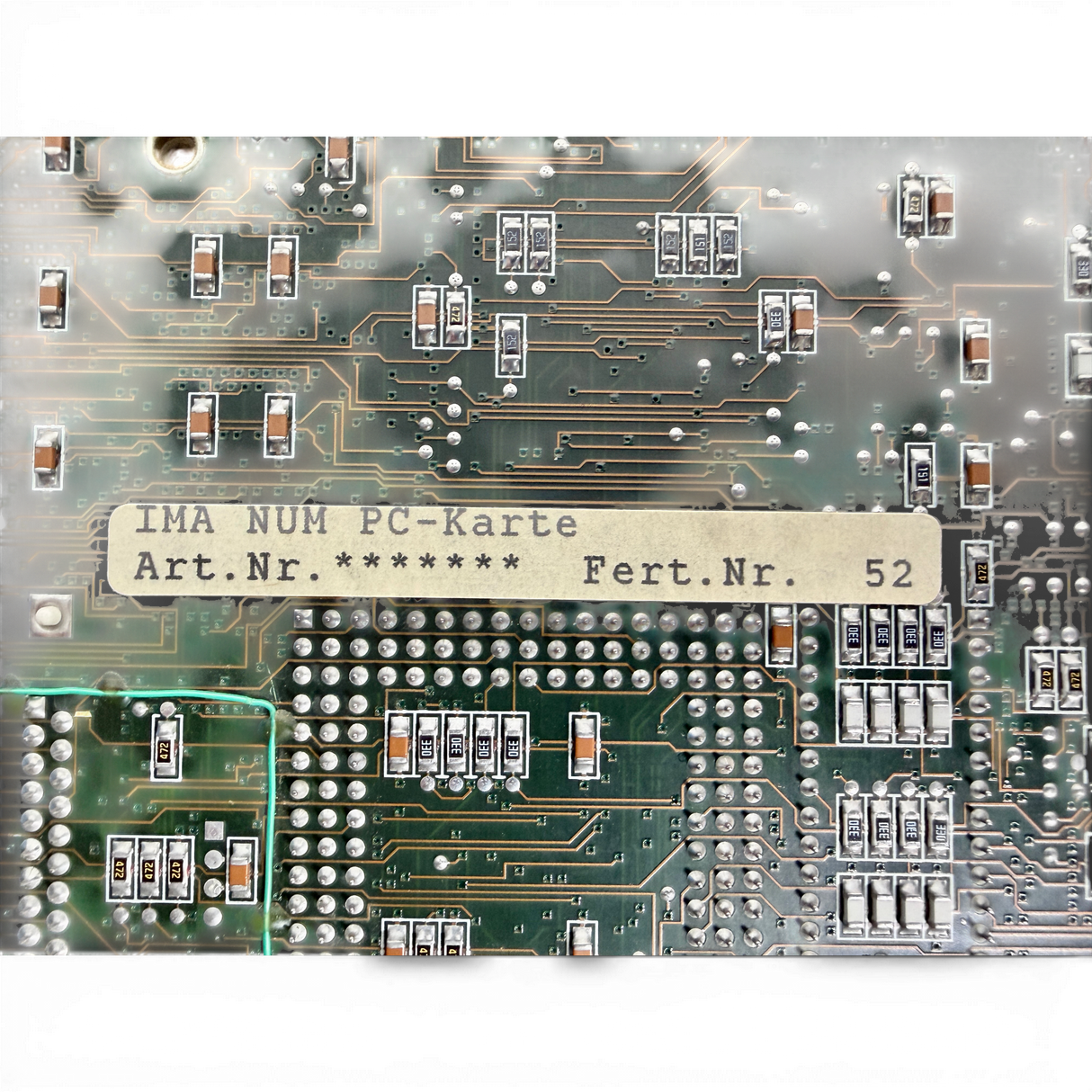 NUM 1060 Prozessor Karte Proc CN I O Karte | Art.-Nr. 0204203852C | Affaire 127013 | IMA 610 V CNC – Ansicht 5