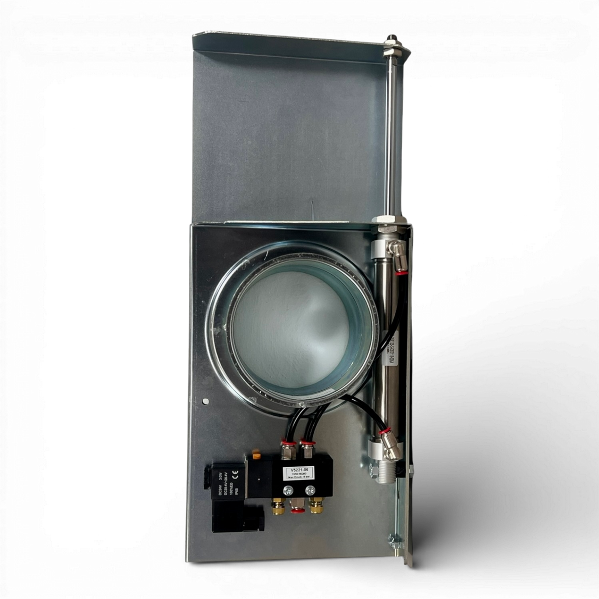 Pneumatikschieber Schieber Absperrschieber SCHUKO NESTRO POLYTECHNIK ALKO etc. (pneumatic slide valve)