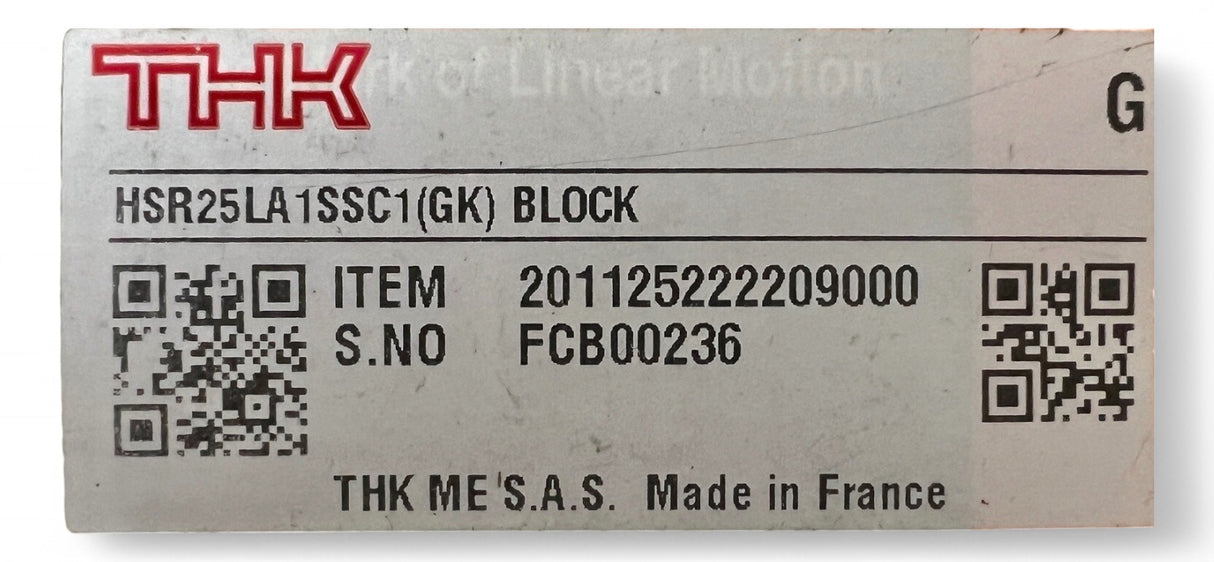 THK Kompaktführung HSR 25 Typ HSR25LA1SSC1 Nr.201125222209000 – Ansicht 7