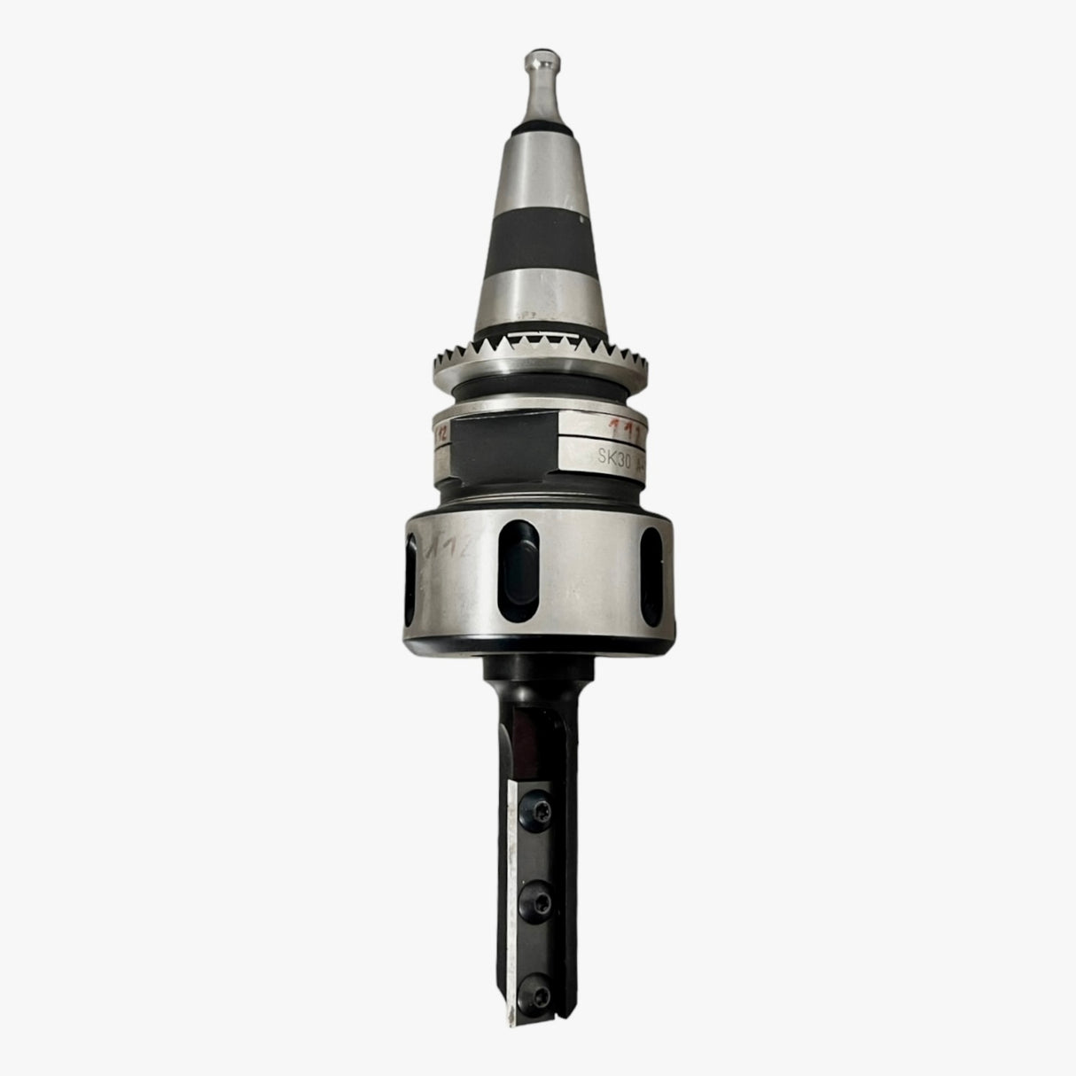 SK 30 ISO 30 Spannzangenfutter LEUCO mit Zahnkranz A=72mm mit HM-WPL Oberfräser D=20 mm x NL=55 mm, Z1+1 Art.-Nr. 726050-M