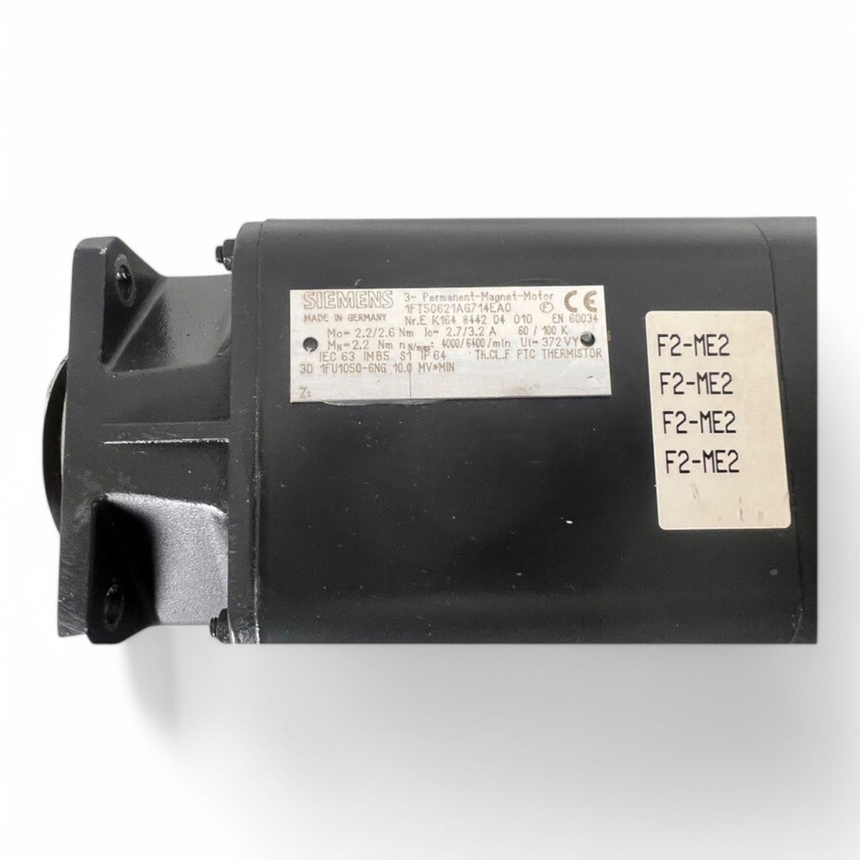 SIEMENS 3- Permanent-Magnet-Motor 1FT50621AG714EA0 – Ansicht 7