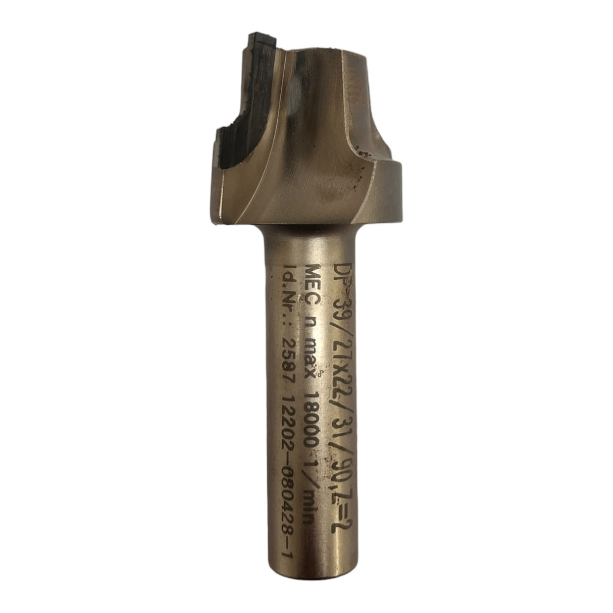 LEUCO HM Radiusfräser DP 39/27x22/31/90,2=2 MẸC n max 18000-1/min Art.-Nr. 3927223190