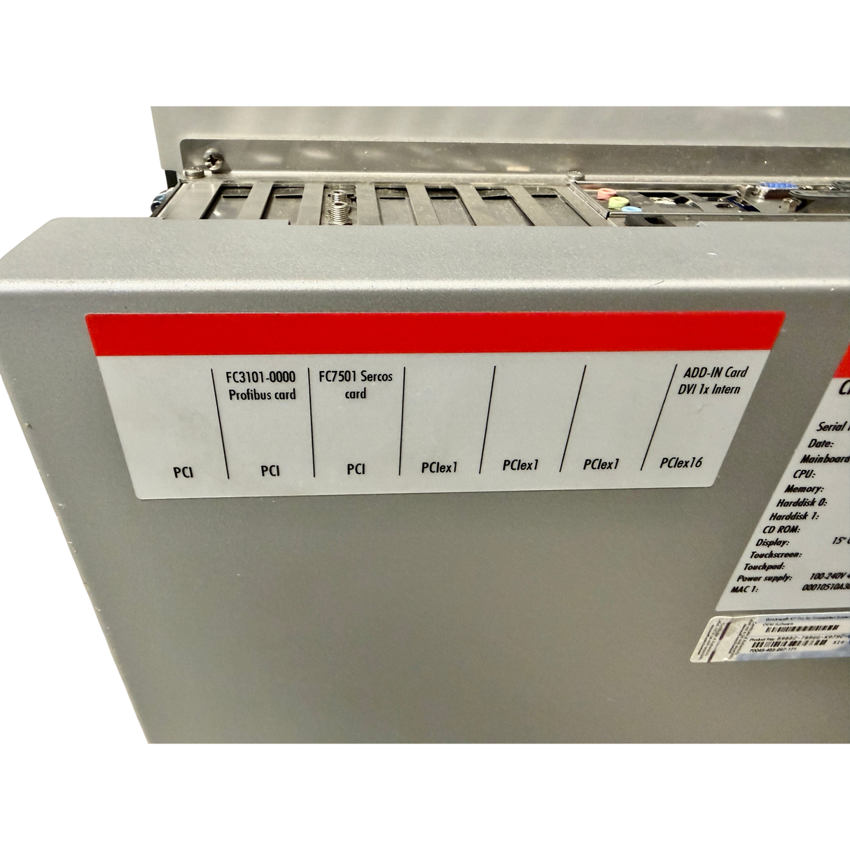 Beckhoff Panel PC CP6512 0000 0060 | Art Nr CP651200000060 (panel pc industrial) – Ansicht 10