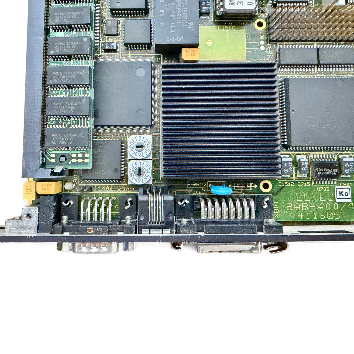 HOMAG ELTEC CPU Karte BAB40 ohne Grafik ohne SCSI Art Nr 2-083-03-0092 2083030092 BAB 400 4 Software PMON 3 012 05 1940