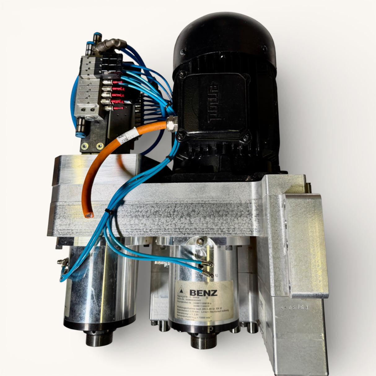 IMA BENZ Bohraggregat Bohrgetriebe 6 + 8 Spindelig mit 2 Zusatzfrässpindeln | Art.-Nr. 4-09905 / 4-09908 – IMA CNC 610 V