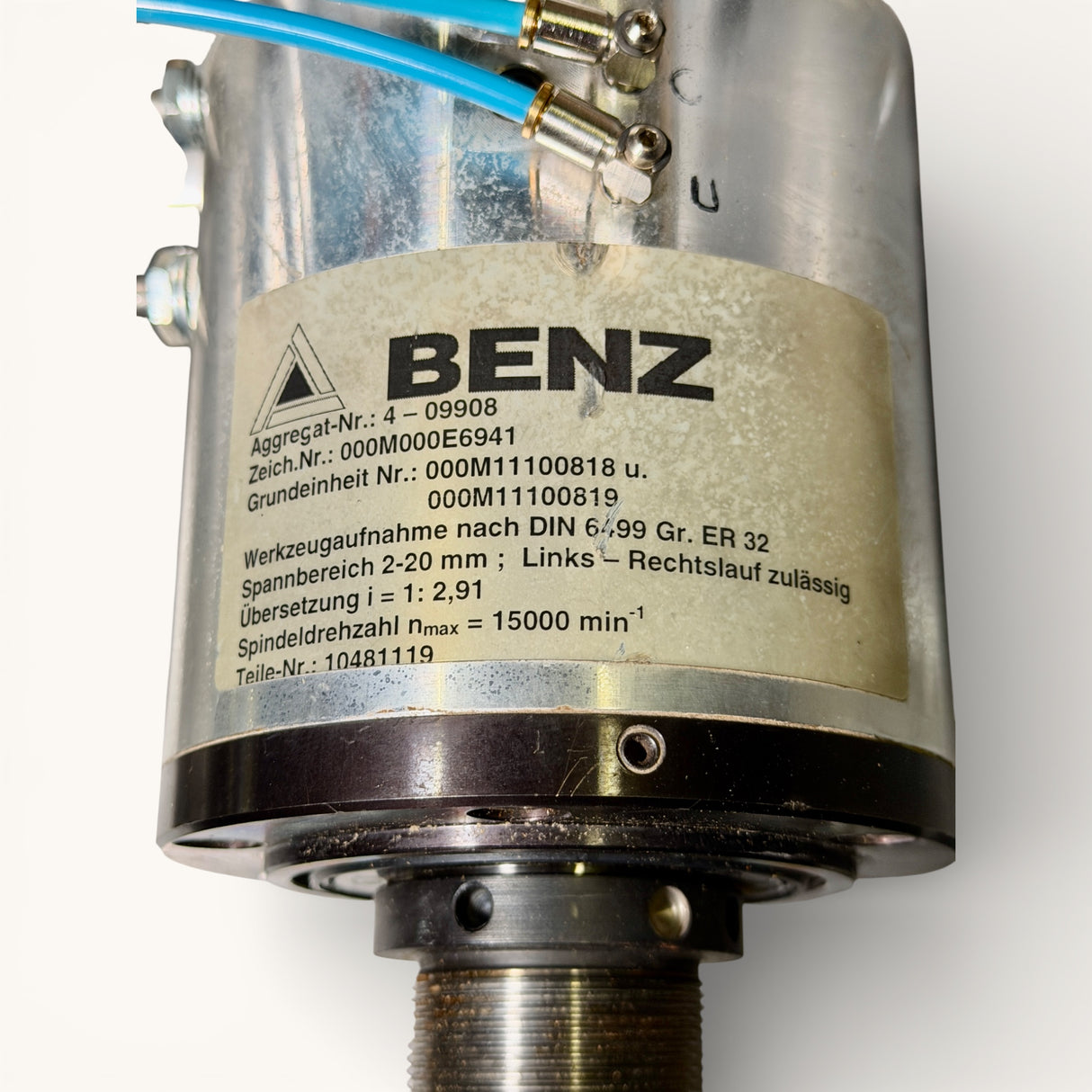 IMA BENZ Bohraggregat Bohrgetriebe 6 + 8 Spindelig mit 2 Zusatzfrässpindeln | Art.-Nr. 4-09905 / 4-09908 – IMA CNC 610 V