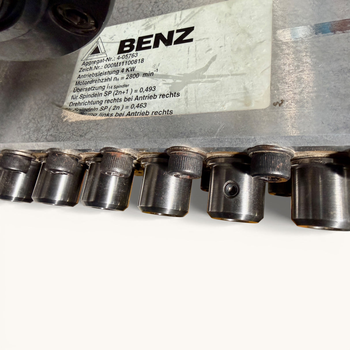 IMA BENZ Bohraggregat Bohrgetriebe 6 + 8 Spindelig mit 2 Zusatzfrässpindeln | Art.-Nr. 4-09905 / 4-09908 – IMA CNC 610 V