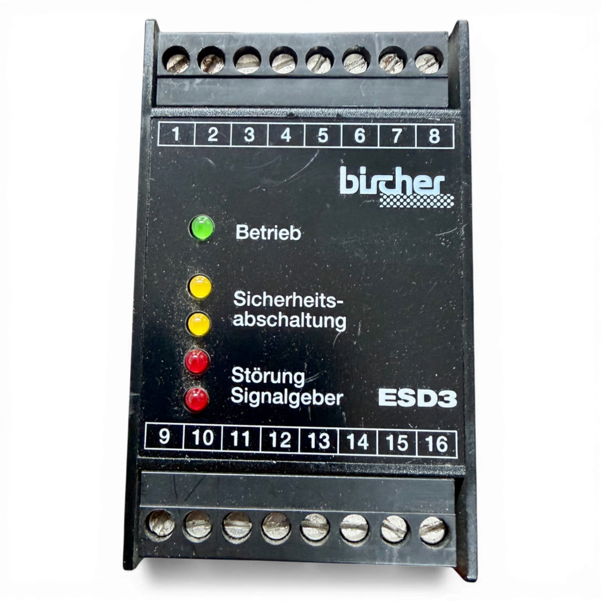 Bircher Reglomat Sicherheitsrelais ESD3-K167 REV. A – Art.-Nr. K167 | HOMAG 4-008-32-0967 – Ansicht 2
