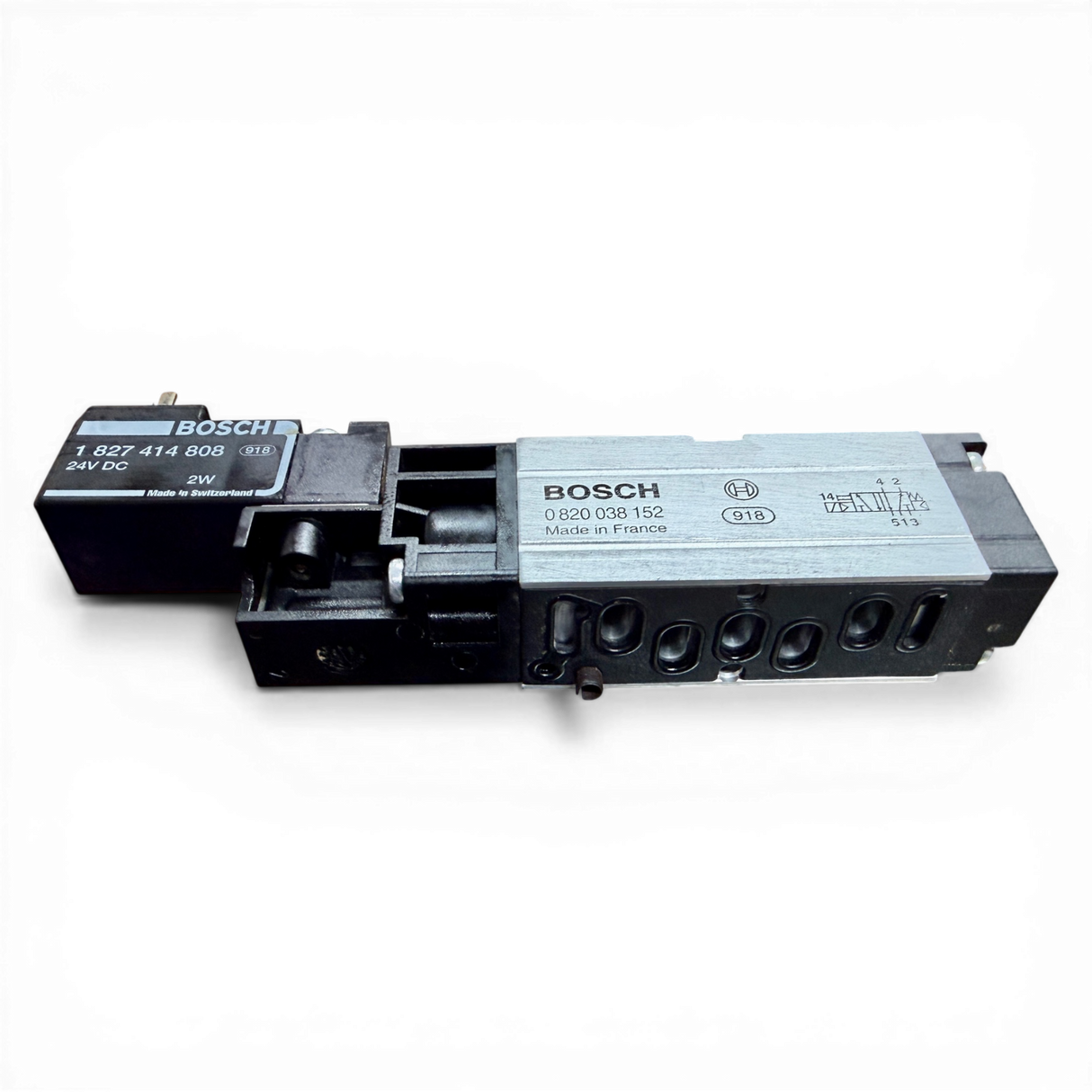Bosch Pneumatikventil Magnetventil 5/2-Wegeventil Art.-Nr. 0 820 038 152 – Ansicht 2