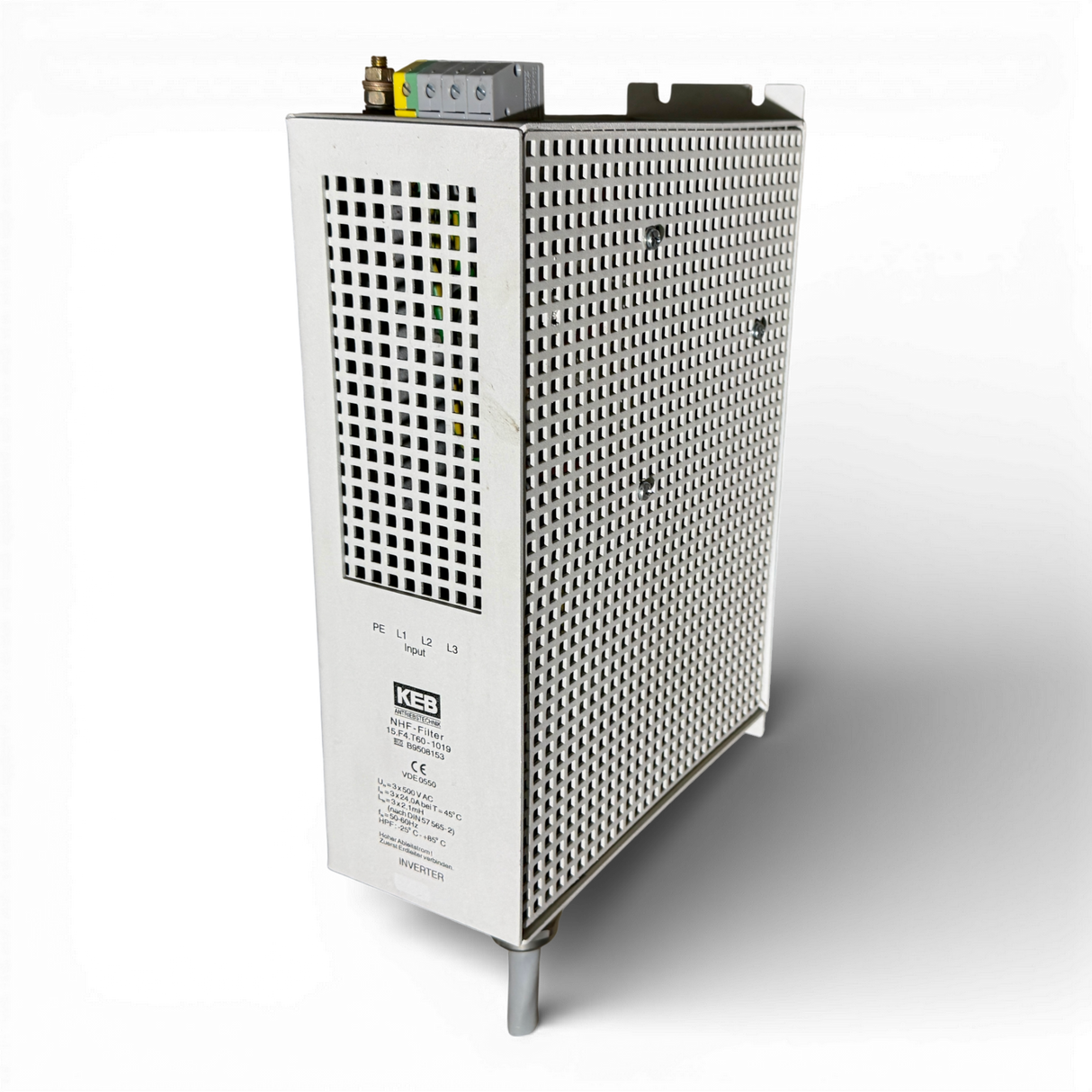 KEB NHF Filter Netzfilter Art.-Nr. 15.F4.T60-1019 Inverter – Ansicht 2