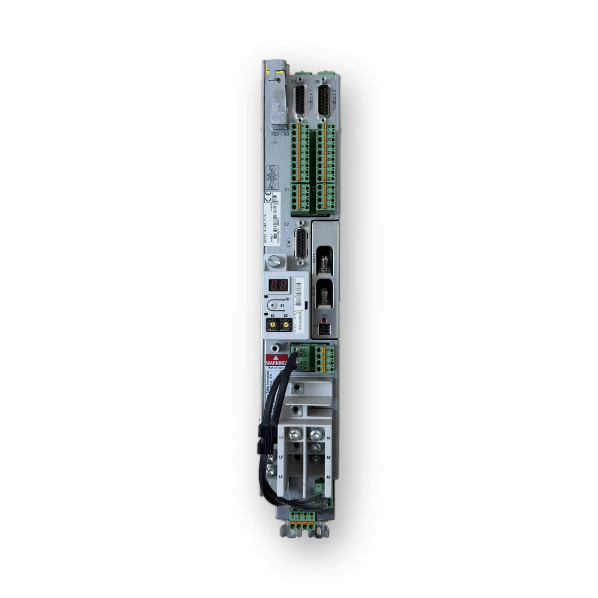 Rexroth Indramat EcoDrive03 Antriebsregelgerät DKC02.3-040-7-FW · SERCOS · 40 A · 3 AC 380–480 V · SN DKC023-10085
