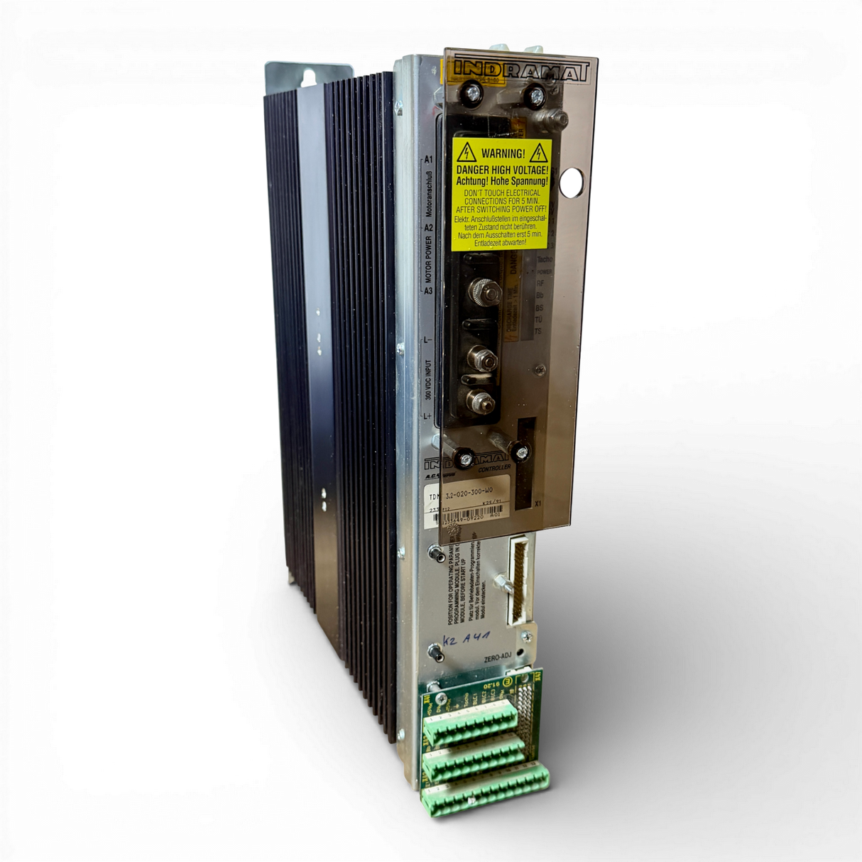 Indramat AC Servo Controller TDM 3.2 020 300 W0 Art Nr TDM 3.2 020 300 W0 (servo drive, controller) aus IMA