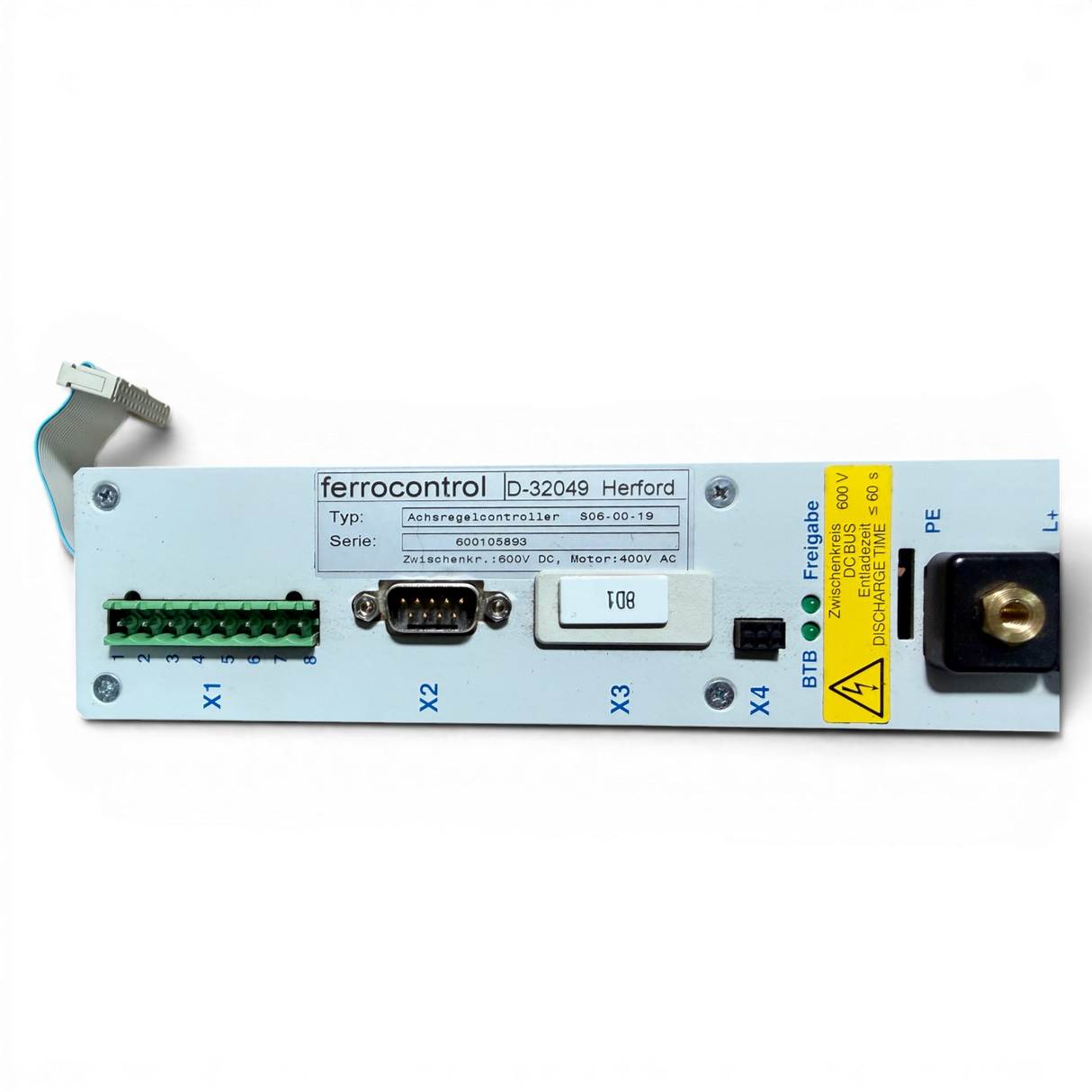 Ferrocontrol Achsregelcontroller S06-00-19 Art.-Nr. S06-00-19 für Priess & Horstmann NC CNC Maschinen – Ansicht 7