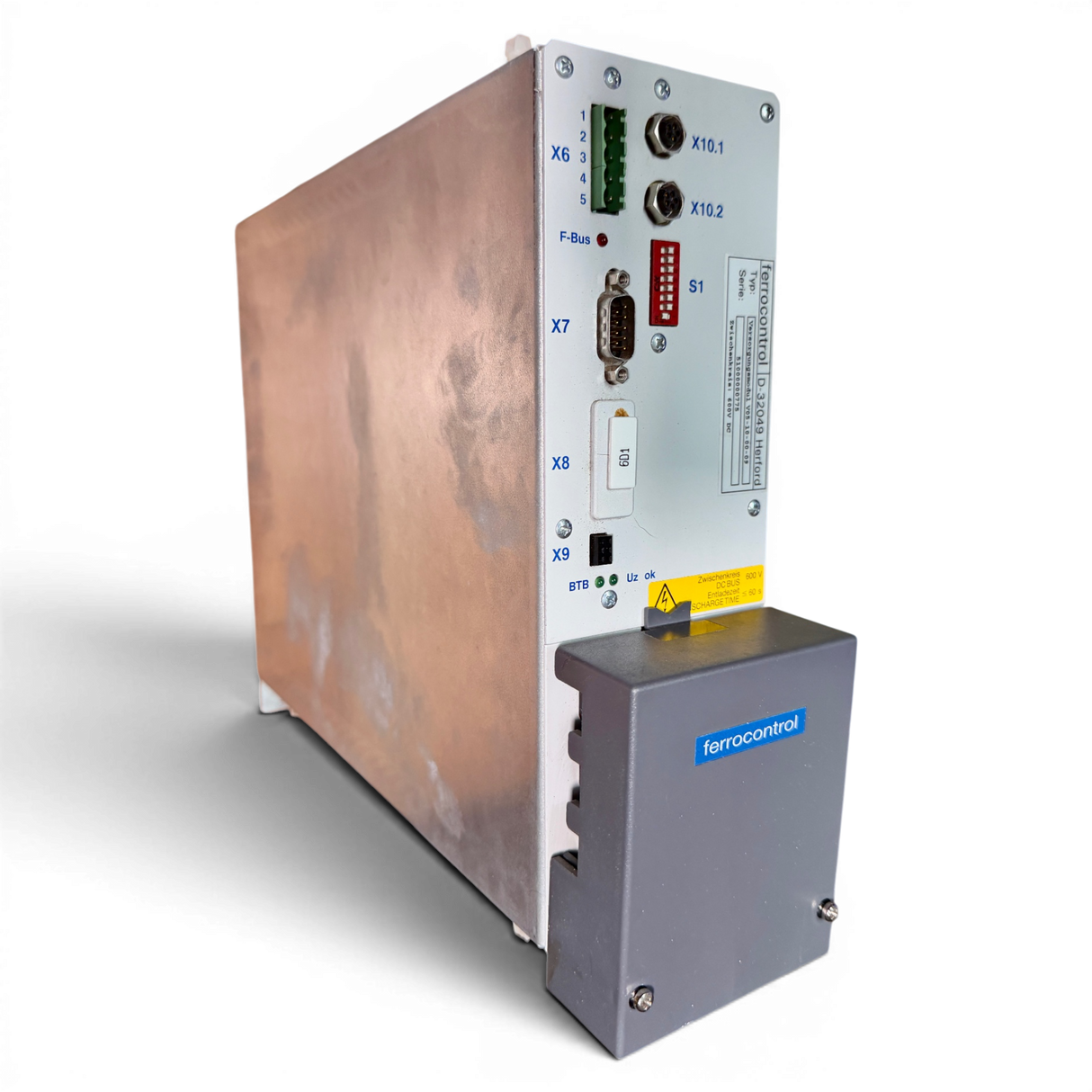Ferrocontrol Versorgungsmodul V05-10-00-09 600 V DC NC CNC Stromversorgung Priess & Horstmann – Ansicht 2