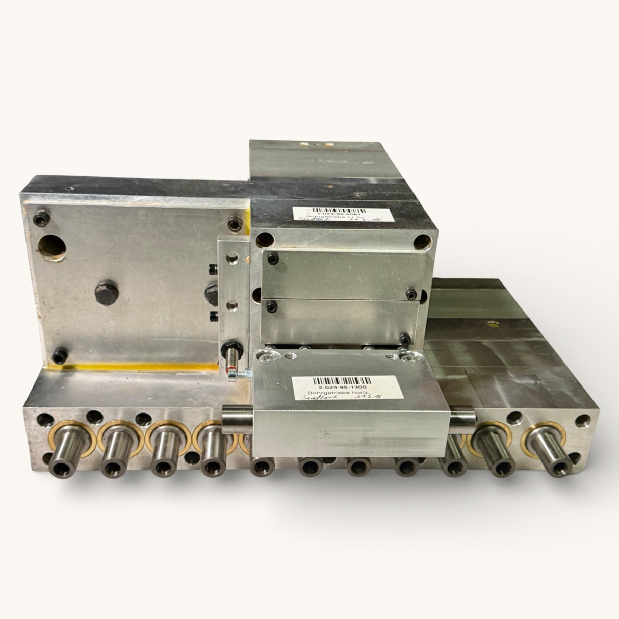 HOMAG Bohrgetriebe Motor Bohraggregat BAZ BOF 11 + 1 + 1 spindelig Art.-Nr. 1-024-95-2081 / Art.-Nr. 2-024-95-1330 – WEEKE