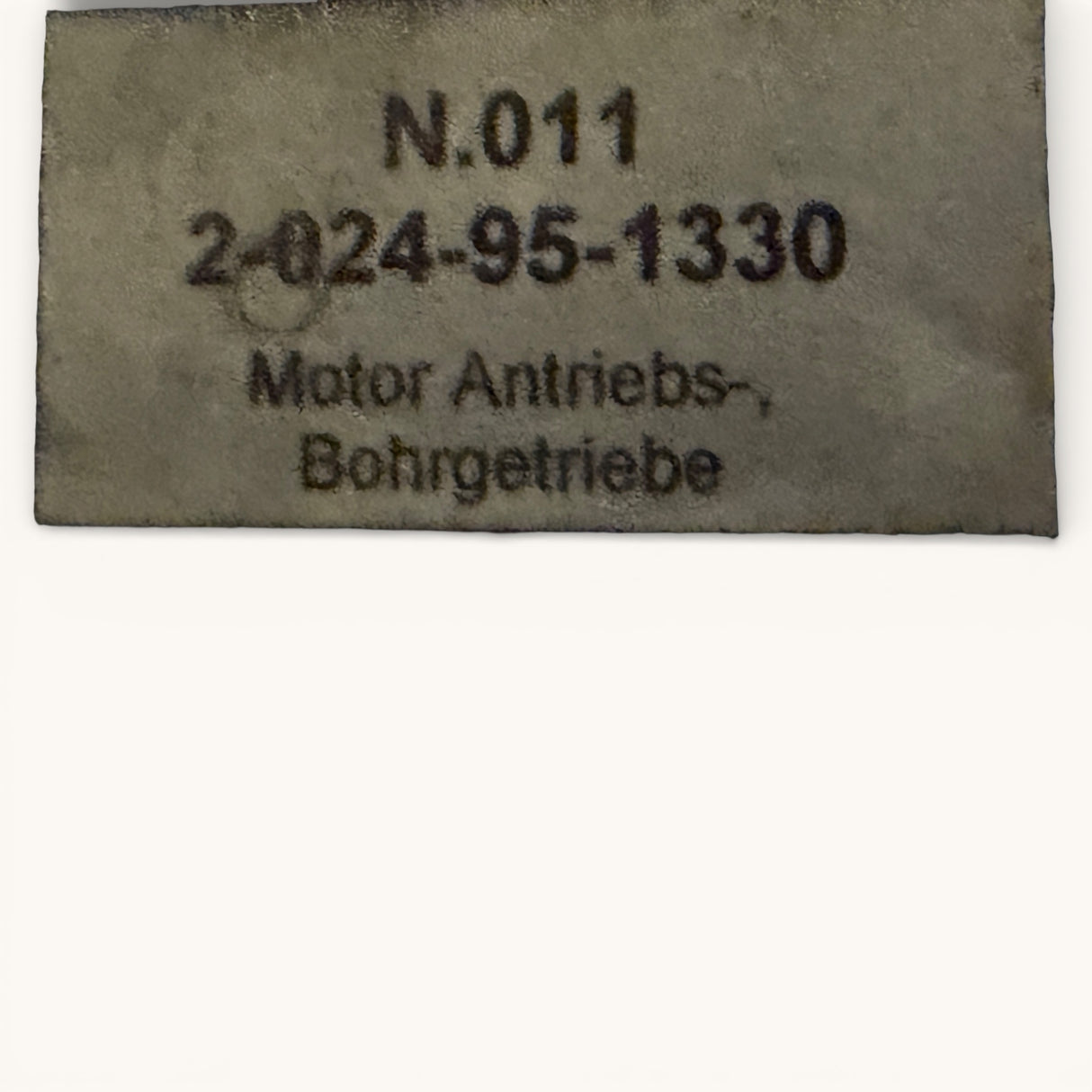 HOMAG Bohrgetriebe Motor Bohraggregat BAZ BOF 11 + 1 + 1 spindelig Art.-Nr. 1-024-95-2081 / Art.-Nr. 2-024-95-1330 – WEEKE