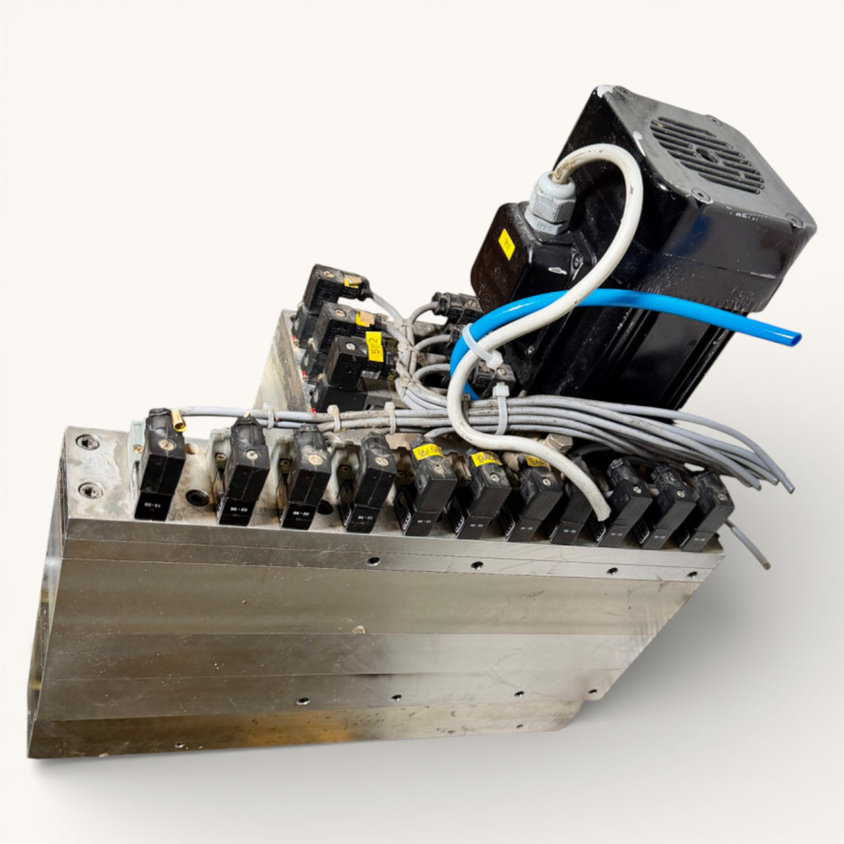 HOMAG Bohrgetriebe Motor Bohraggregat BAZ BOF 11 + 2 + 2 spindelig | Art.-Nr. 1-024-95-2081 / 2-024-95-1330 – WEEKE BP 155