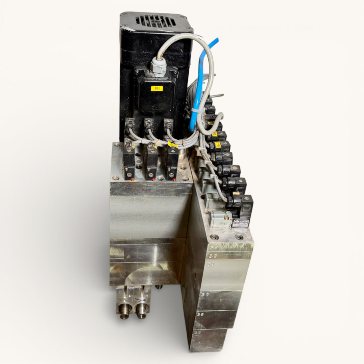 HOMAG Bohrgetriebe Motor Bohraggregat BAZ BOF 11 + 2 + 2 spindelig | Art.-Nr. 1-024-95-2081 / 2-024-95-1330 – WEEKE BP 155
