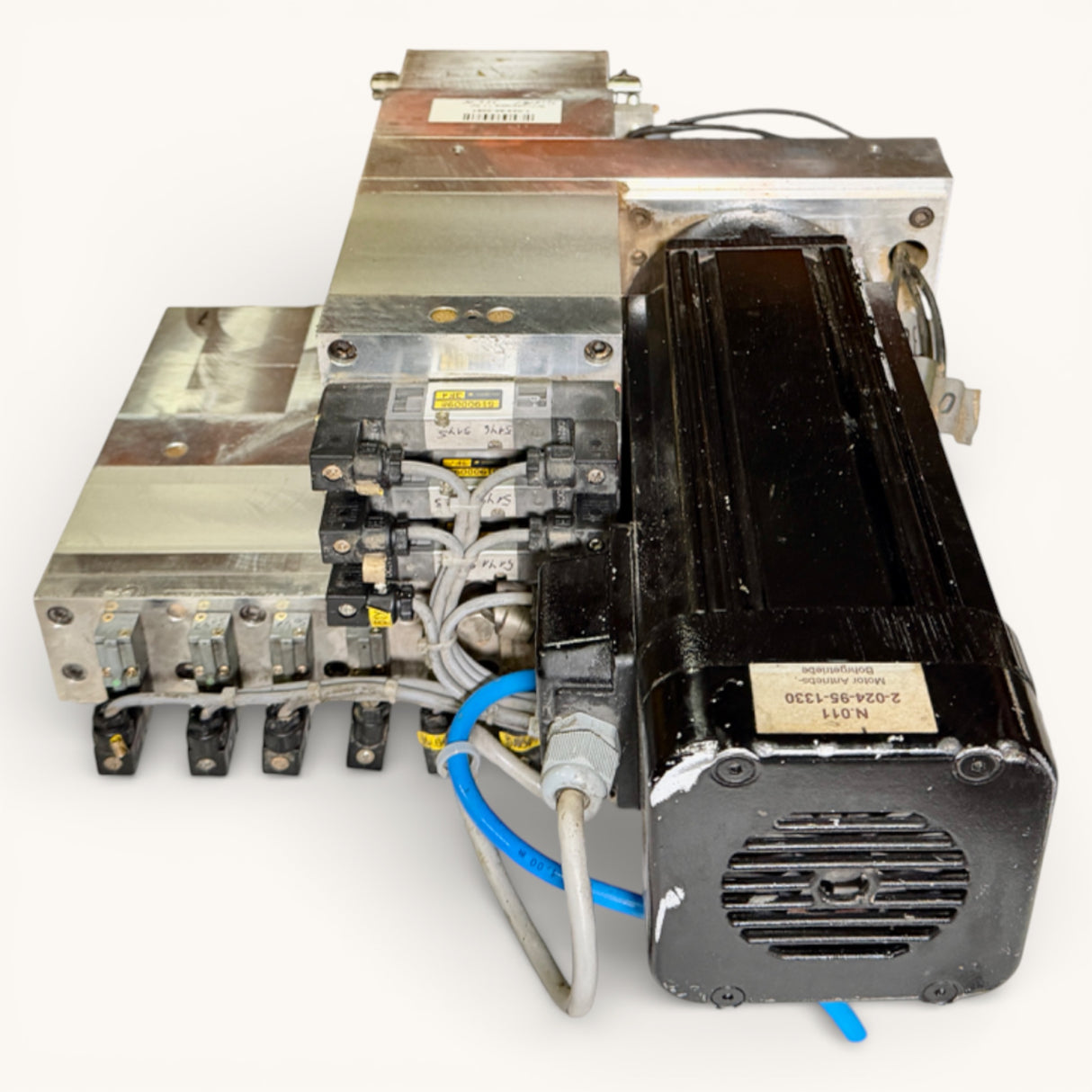 HOMAG Bohrgetriebe Motor Bohraggregat BAZ BOF 11 + 2 + 2 spindelig | Art.-Nr. 1-024-95-2081 / 2-024-95-1330 – WEEKE BP 155
