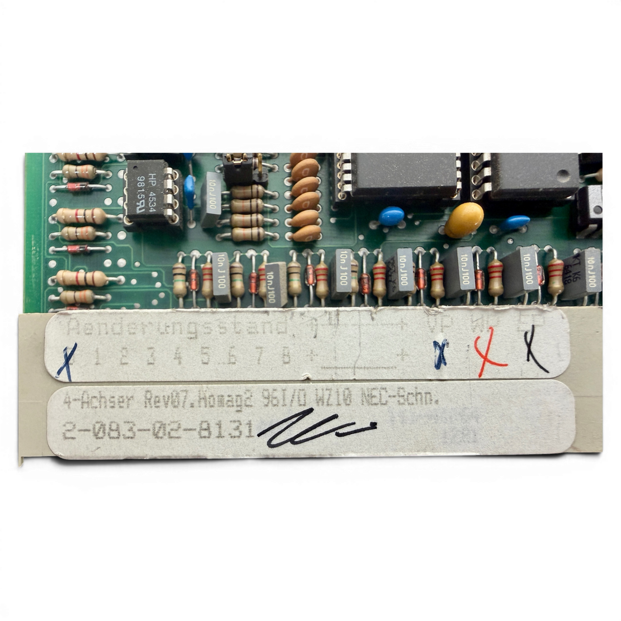 HOMAG Servo 4 Achskarte WZ10 NEC Rev.7 Art.-Nr. 2-083-02-8131 2083028131 – Ansicht 6