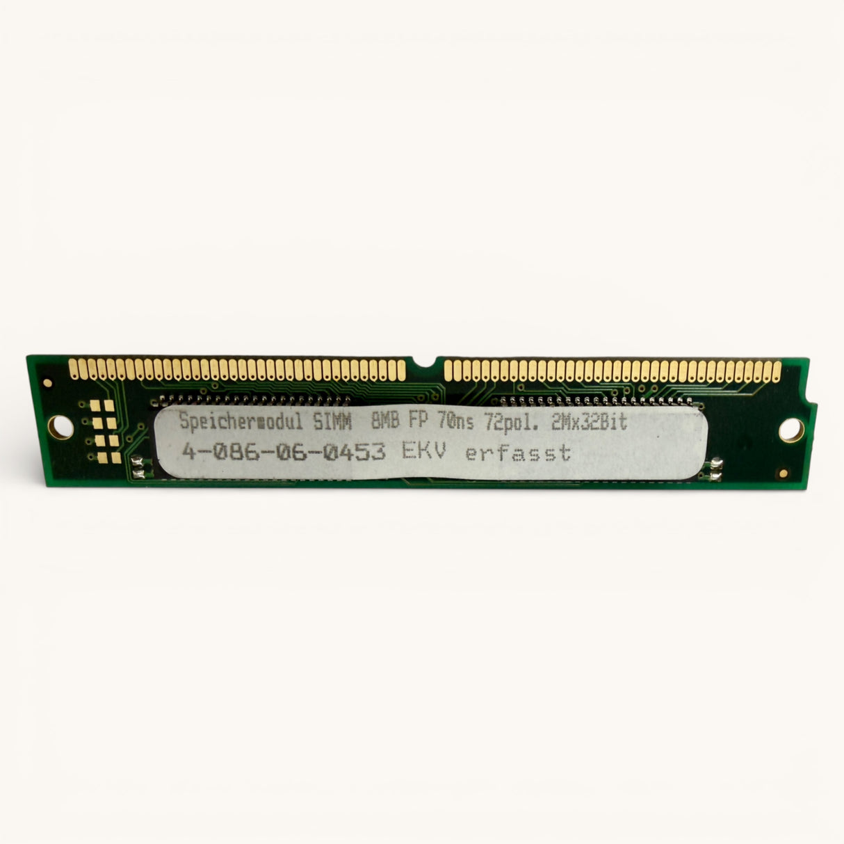HOMAG Speichermodul SIMM 8MB FP 70ns 72pol 2Mx32 | Art.-Nr. 4086060453 (memory module, SIMM)