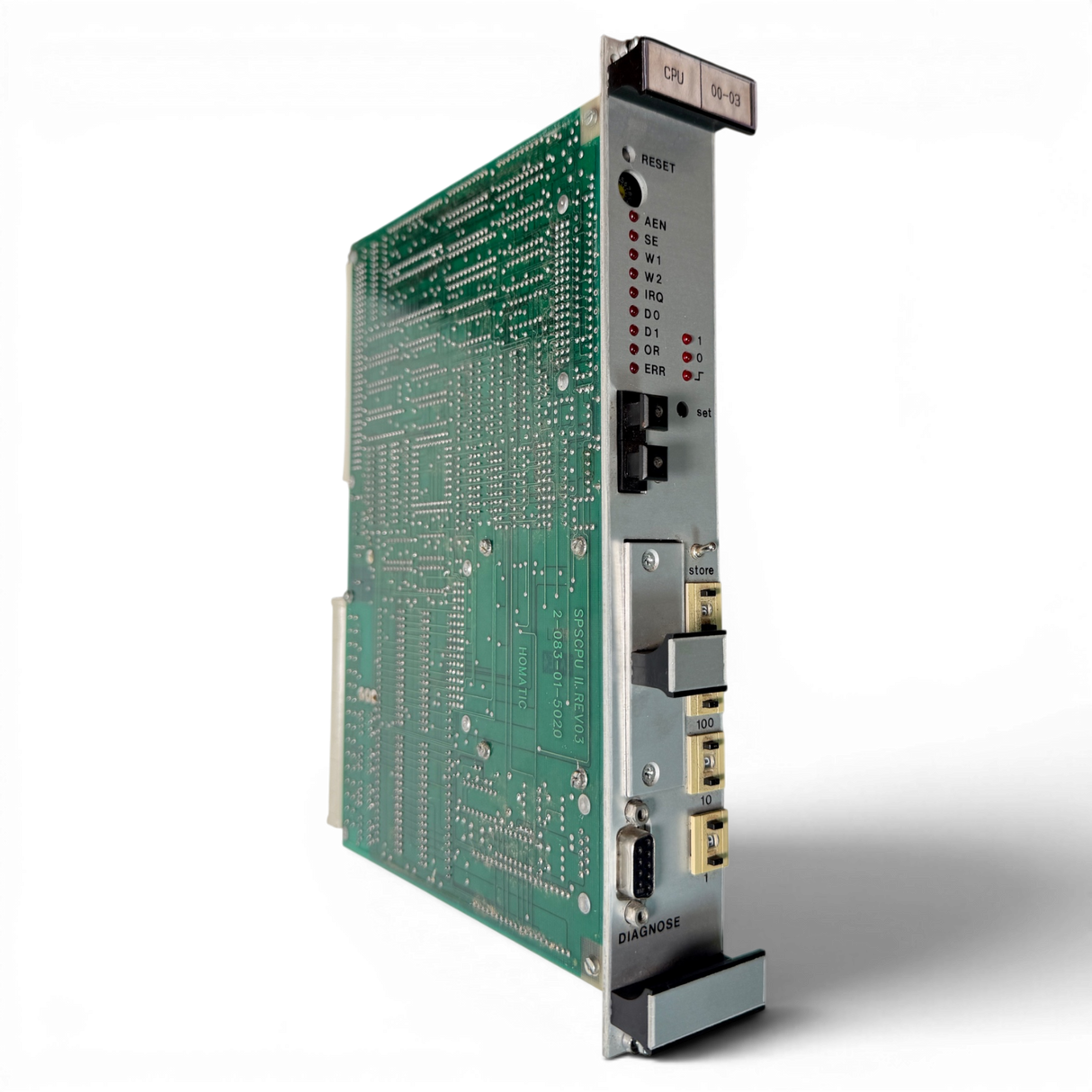 HOMAG Steuerkarte HOMATIC SPS CPU SPS-II Bus Modul Rev.03 Art.-Nr. 2-083-01-5058 / 2083015058 – Ansicht 2