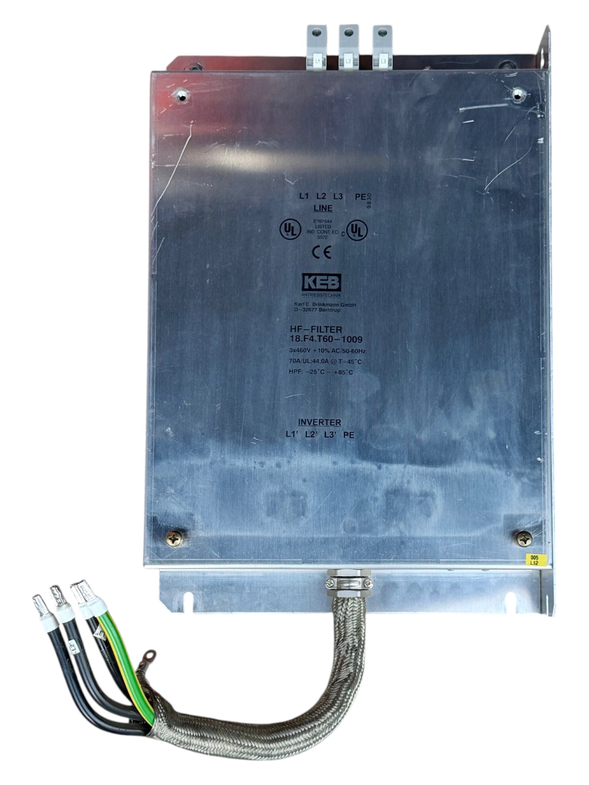 HOMAG Eingangsfilter HFV 240-500/63 – Ansicht 2