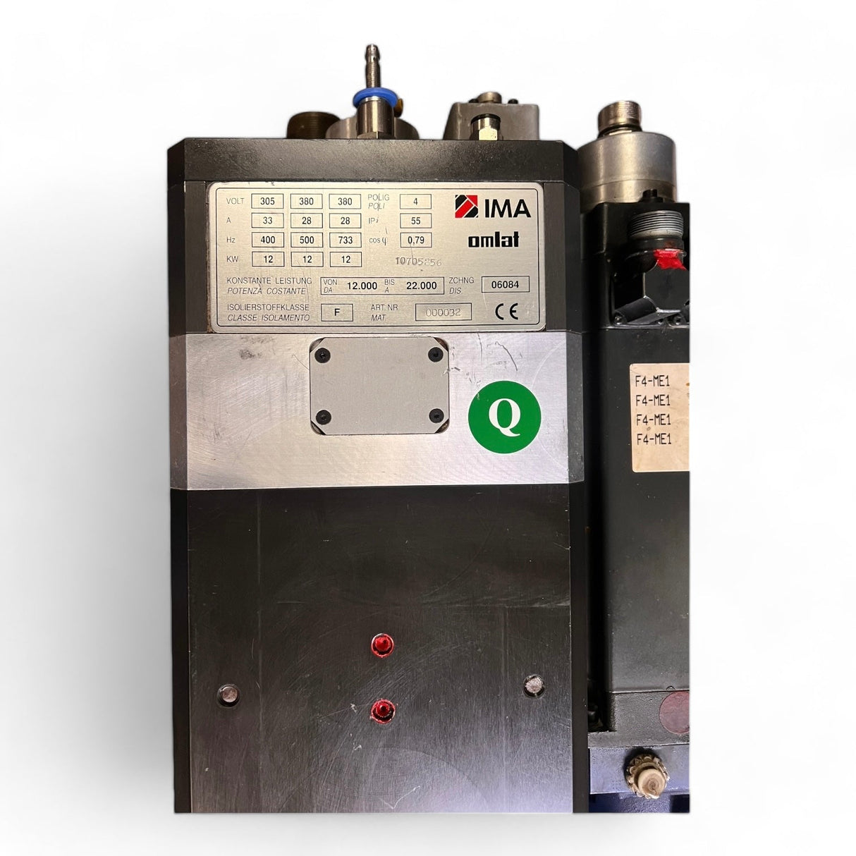 OMLAT IMA Hauptspindel 12 KW Motorspindel Elektrospindel ohne C-Achse – Ansicht 7