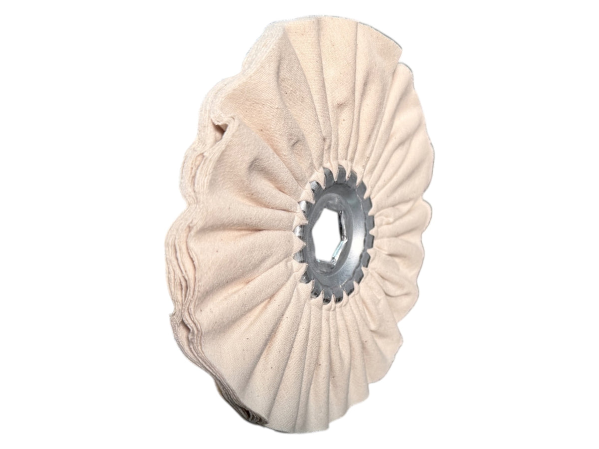 Schwabbelscheibe Polierring 150 × 19 Sechskant – Ersatz für BIESSE N3405N0002 / SCM 0000107048A – Kantenanleimmaschine STREAM, AKRON, JADE, Olimpic