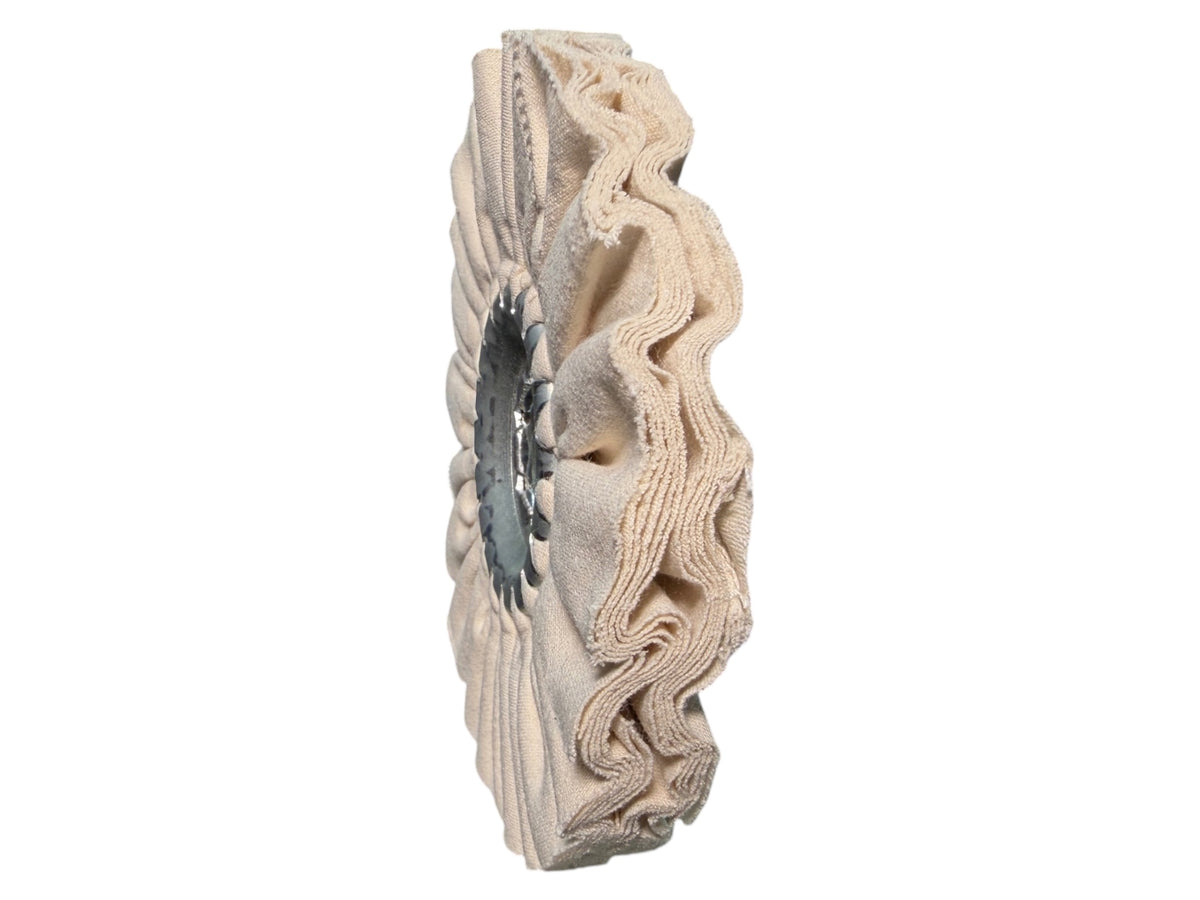 Schwabbelscheibe Polierring 150 × 19 Sechskant – Ersatz für BIESSE N3405N0002 / SCM 0000107048A – Kantenanleimmaschine STREAM, AKRON, JADE, Olimpic