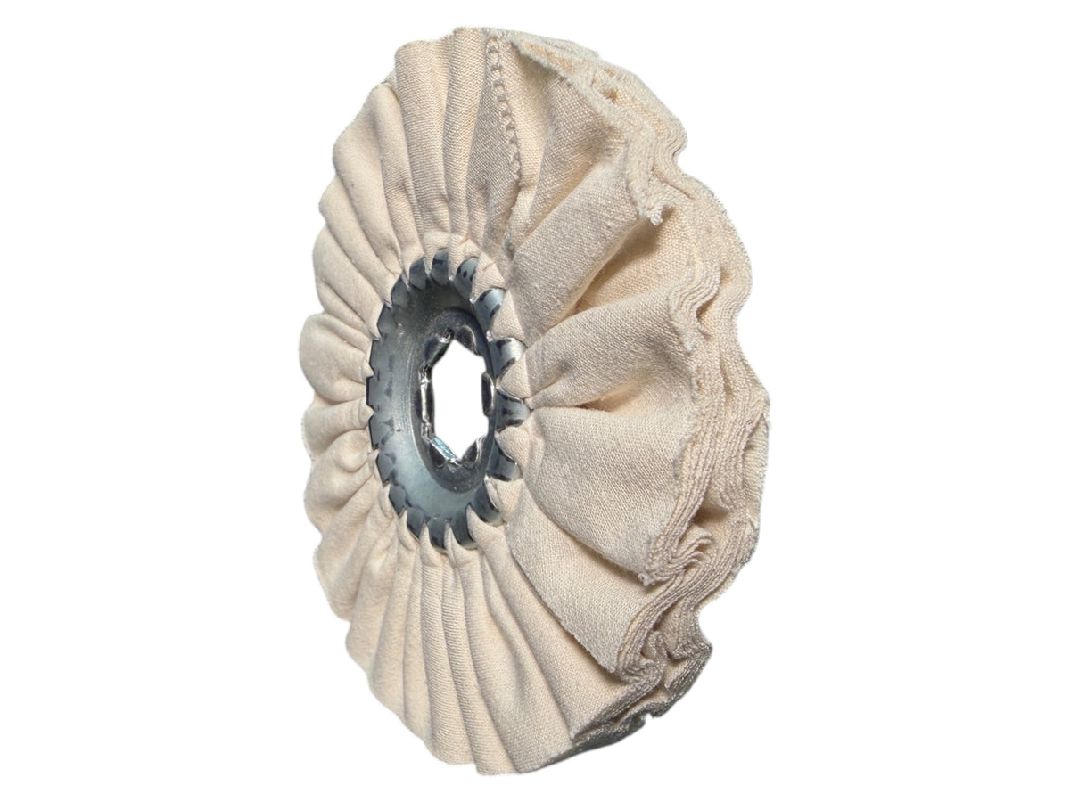 Schwabbelscheibe Polierring 150 × 19 Sechskant – Ersatz für BIESSE N3405N0002 / SCM 0000107048A – Kantenanleimmaschine STREAM, AKRON, JADE, Olimpic