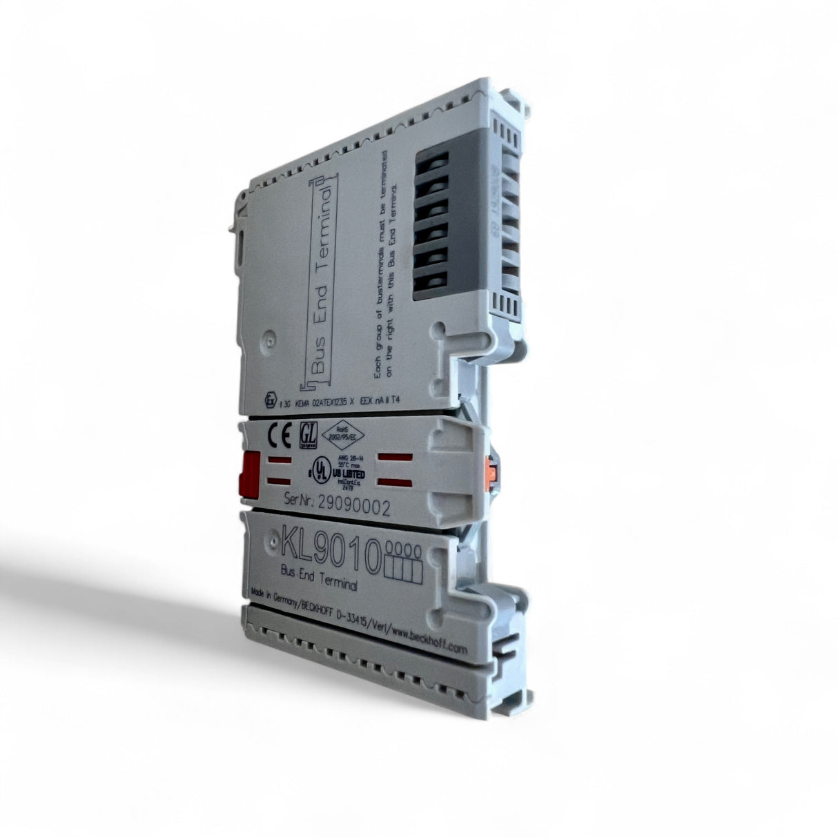 HOMAG Beckhoff Busklemme KL9010 End Terminal – Artikelnummer 4086050352 – Ansicht 6