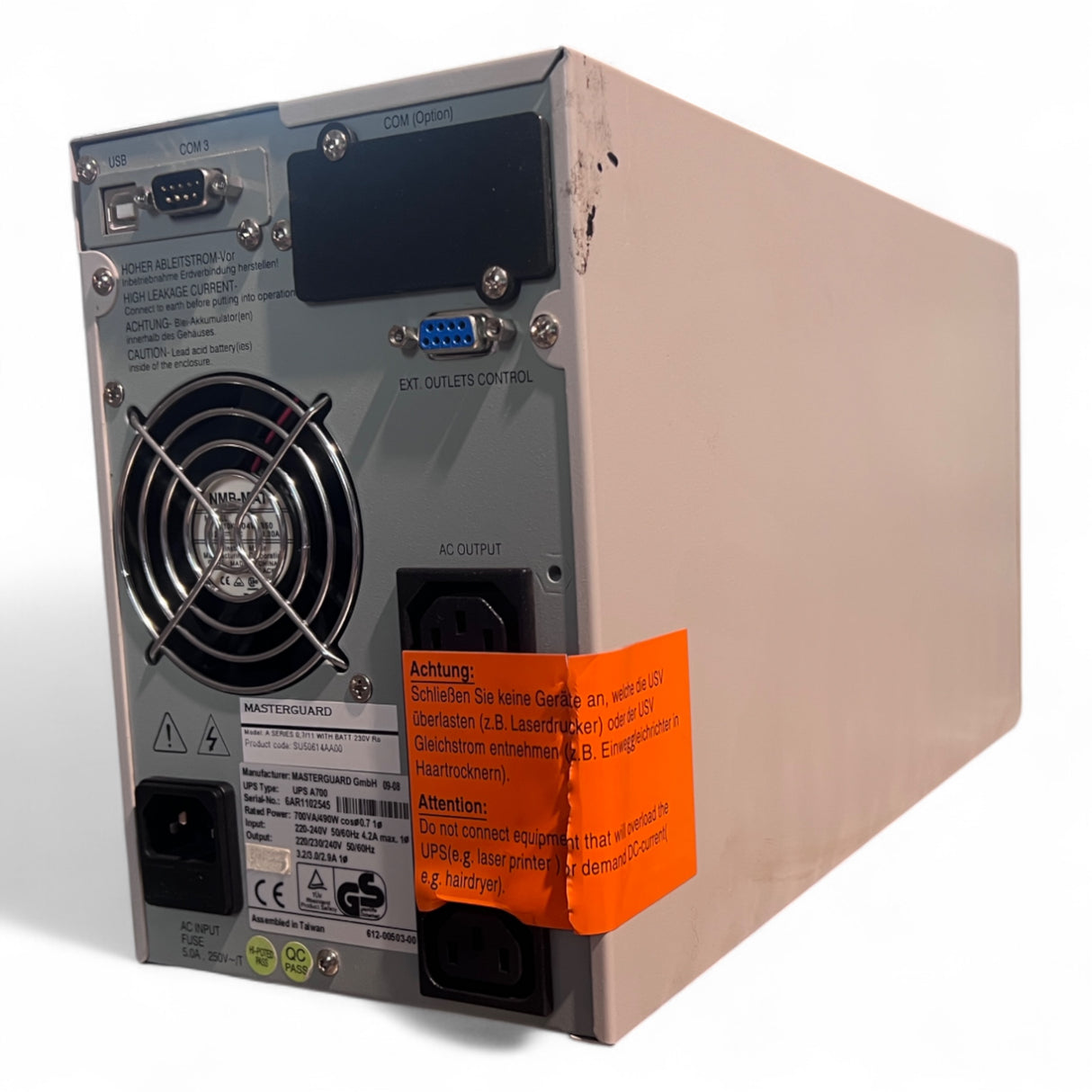 HOMAG MASTERGUARD UPS Modul A700 mit 700 VA Ausgangsleistung – Ansicht 4