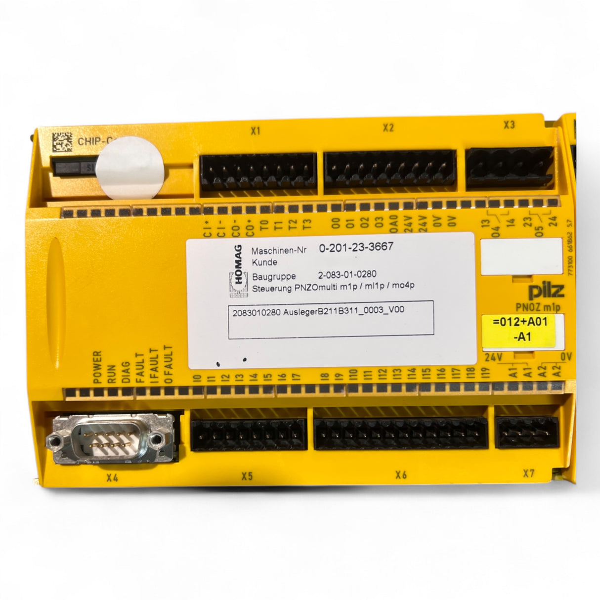 HOMAG Sicherheitssteuerung PNOZmulti m1p + mo4p Baugruppe 2-083-01-0280 ( 2083010280) BOF 211 – Ansicht 6