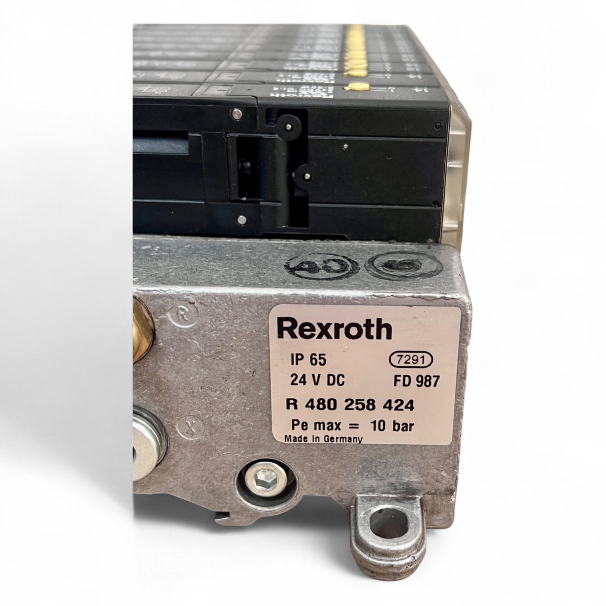 Rexroth Ventilinsel 0 820 055 101G – 9 × R 480 258 424 (IP65, 24 V DC, 10 bar) – passend u.a für HOMAG BOF / BAZ / BHC