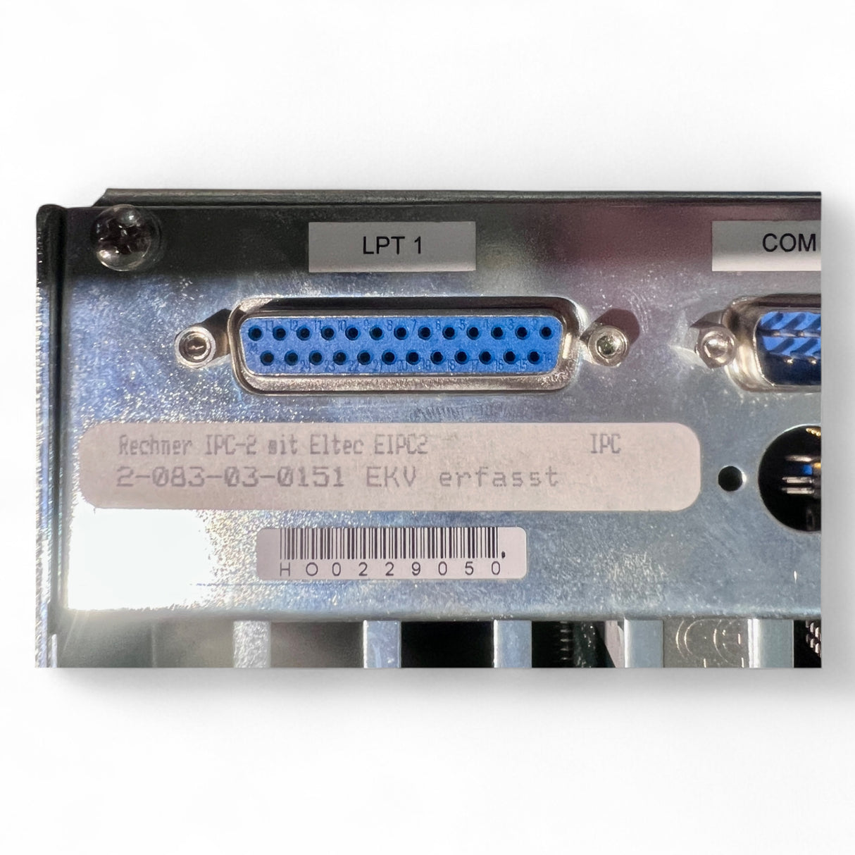 HOMAG Rechner / Computer IPC2 + ELTEC EIPC2 – BAZ 41 – Art.-Nr. 2-083-03-0151 / 2083030151 – Ansicht 12