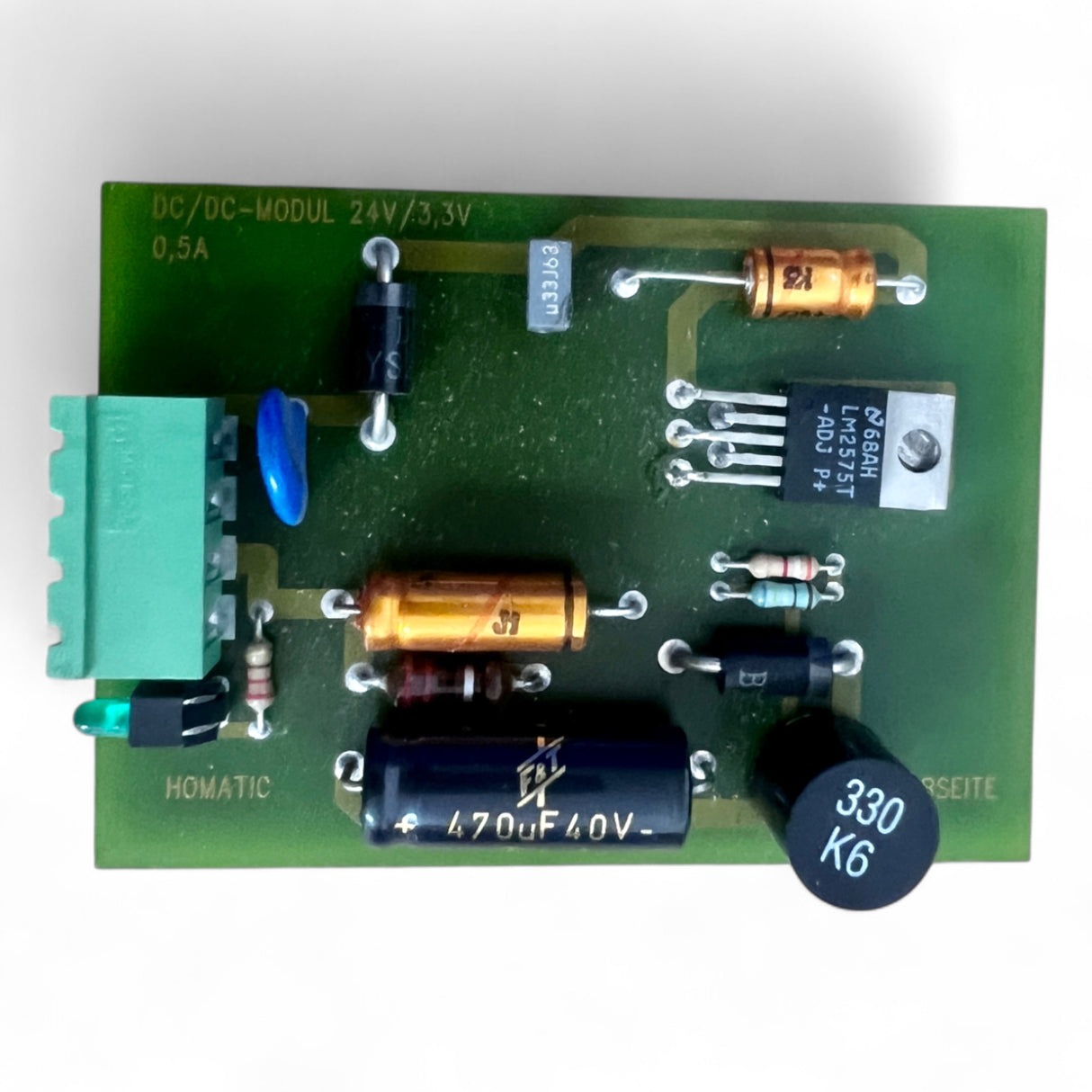 Homag Homatic DC/DC-Modul 24V/3,3V 0,5A Art.-Nr. HO01237421