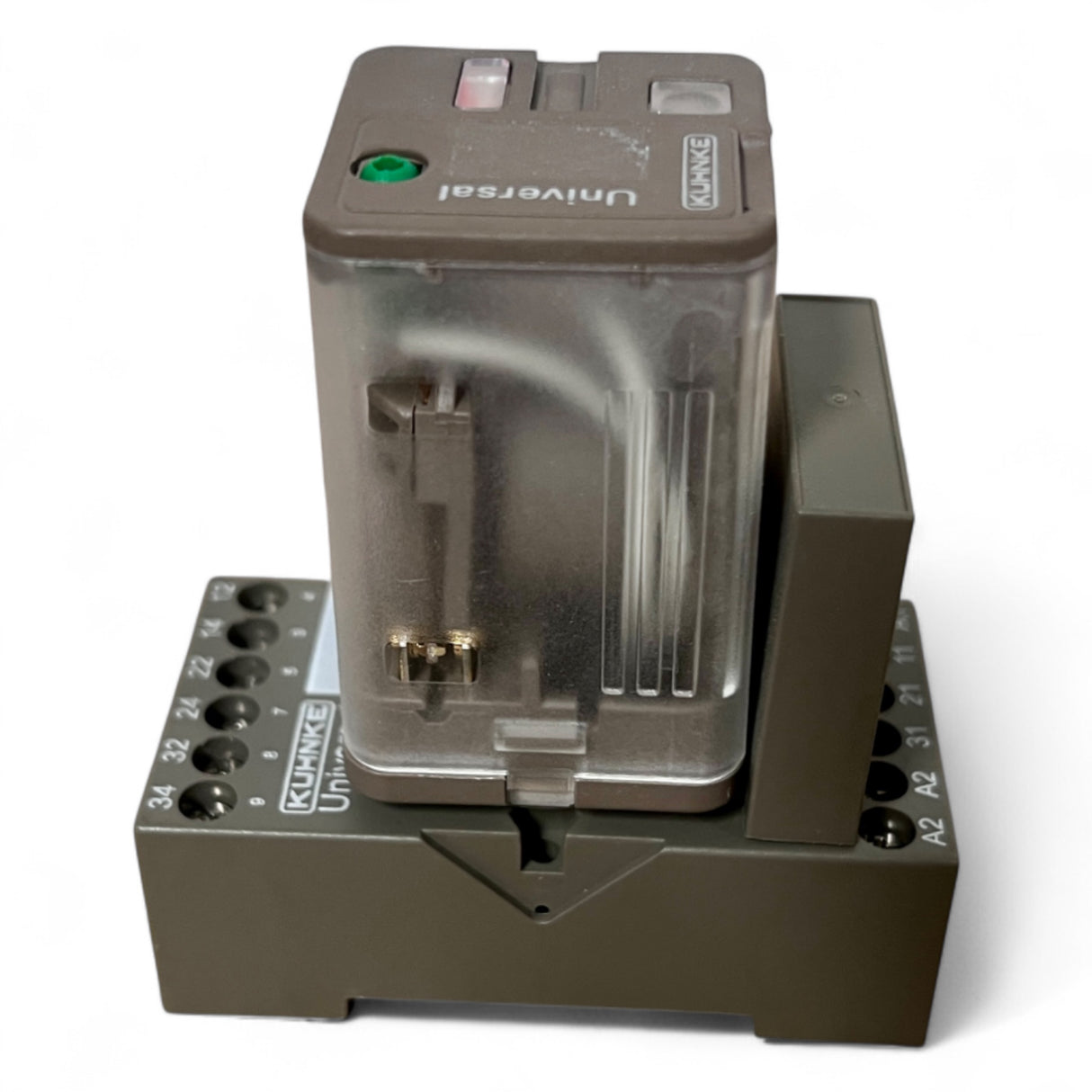 Kuhnke Relaismodul UF3G-24VDC N mit Sockel Z396 und Suppressormodul Z396.50 Art.-Nr. UF3G24VDCN-Z396-Z39650 – Ansicht 2