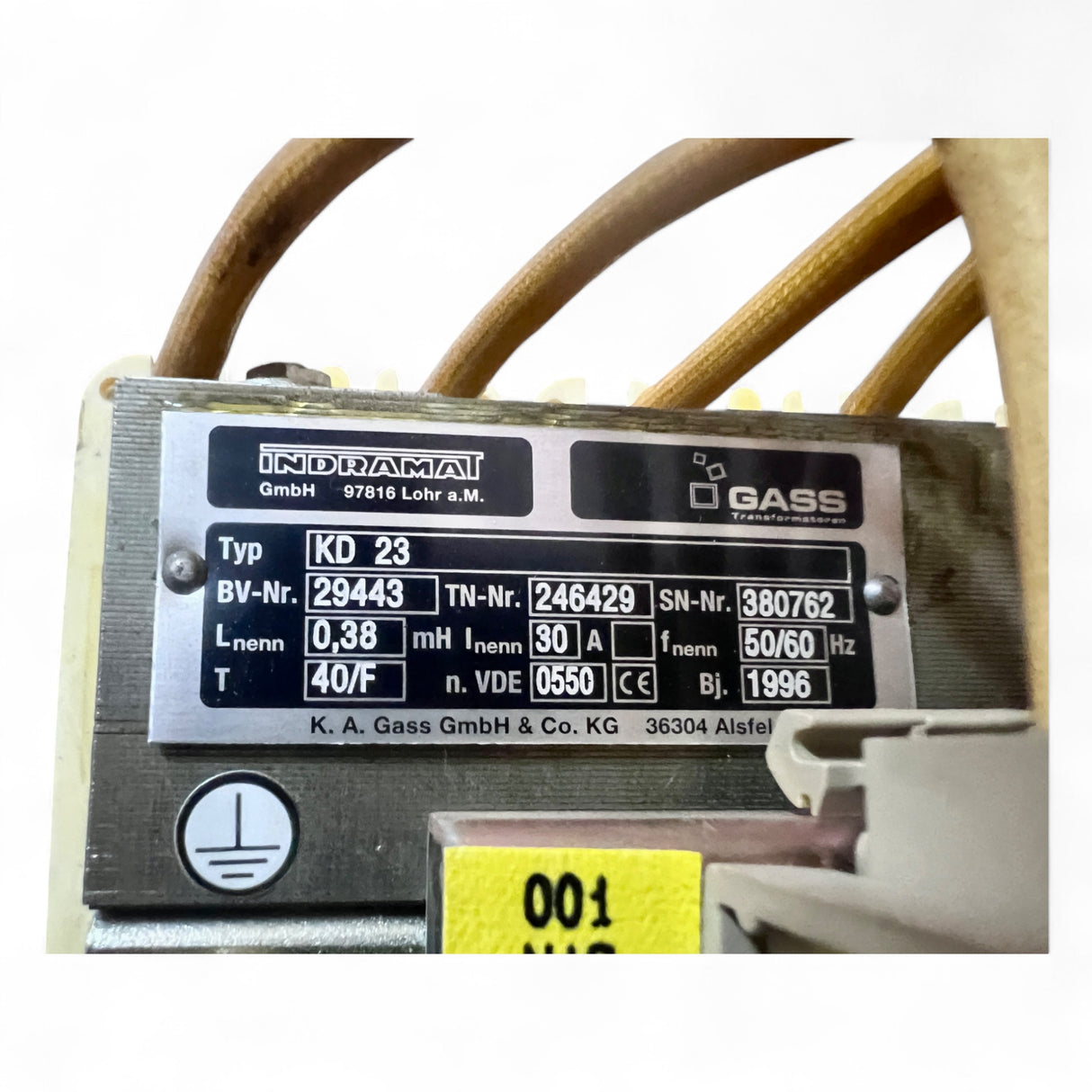 Indramat Netzdrossel KD 23 Art.-Nr. 29443 HOMAG BAZ BOF – Ansicht 7