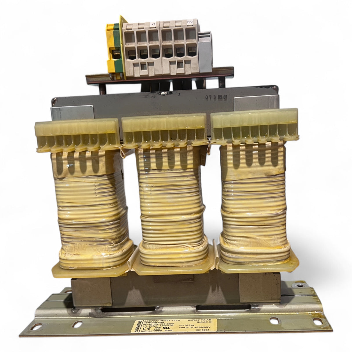Siemens Netzdrossel 34 A 380–460 V 249 µH – Line Reactor | Drosselspule | 6SE7023-4ES87-1FE0 – Ansicht 5