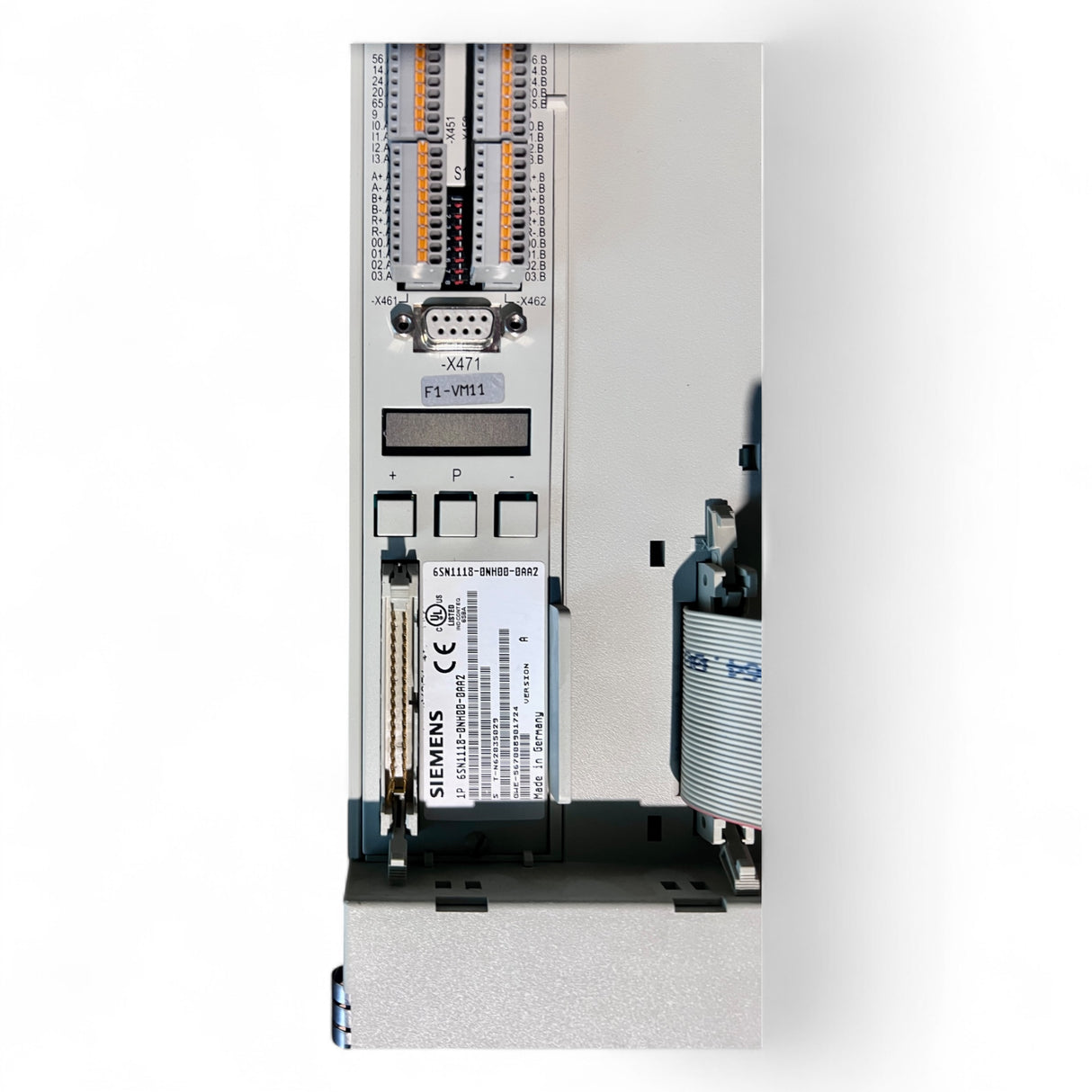 Siemens SIMODRIVE LT-Modul INT. 2×50 A 6SN1123-1AB00-0CA1 + Steuer-/Regelmodul 6SN1118-0NH00-0AA2 geeignet für IMA