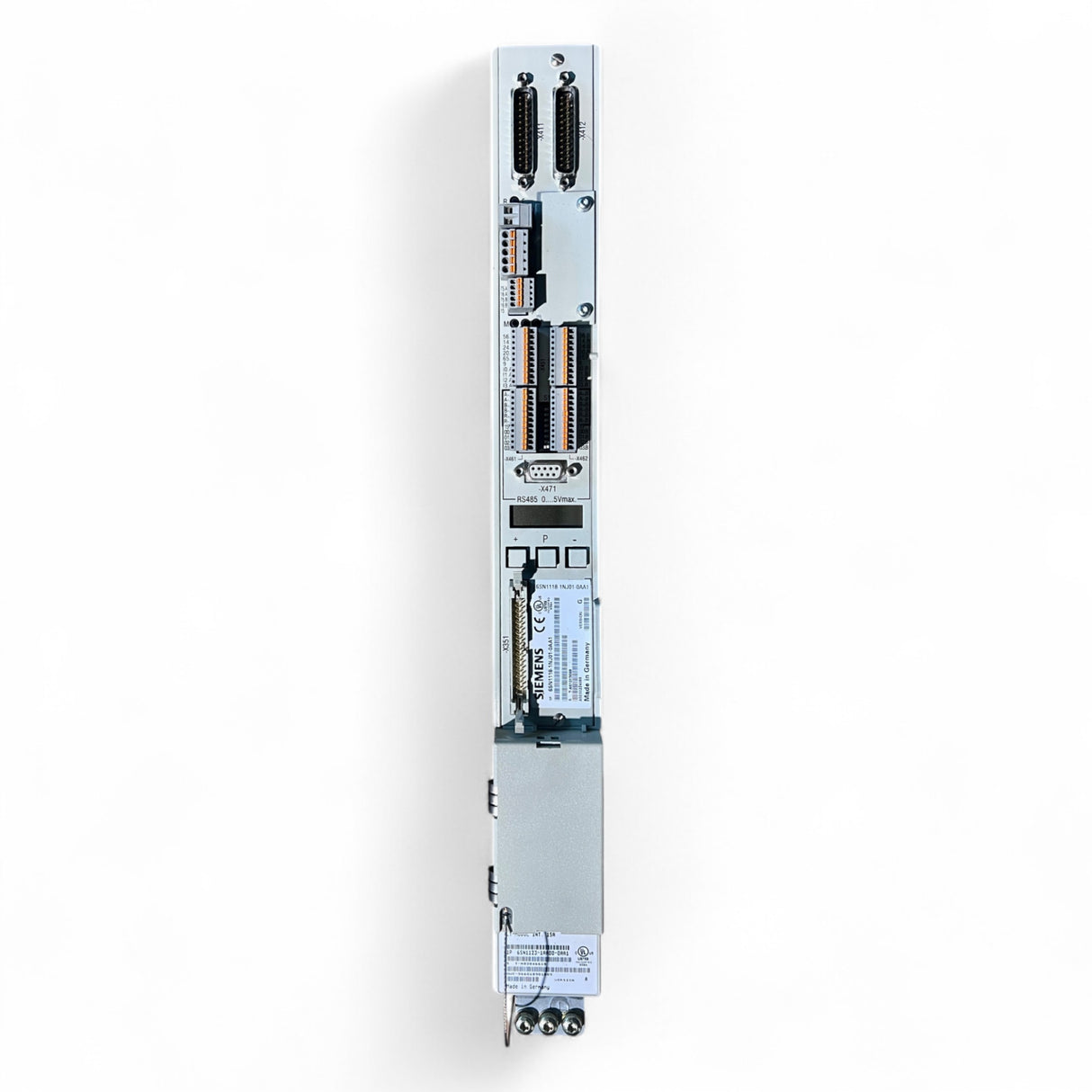 Siemens SIMODRIVE 611 U 1-Achs-Regelung Art.-Nr. 6SN1118-1NJ01-0AA1 + LT-Modul INT. 15A Art.-Nr. 6SN1123-1AA00-0AA1 geeignet