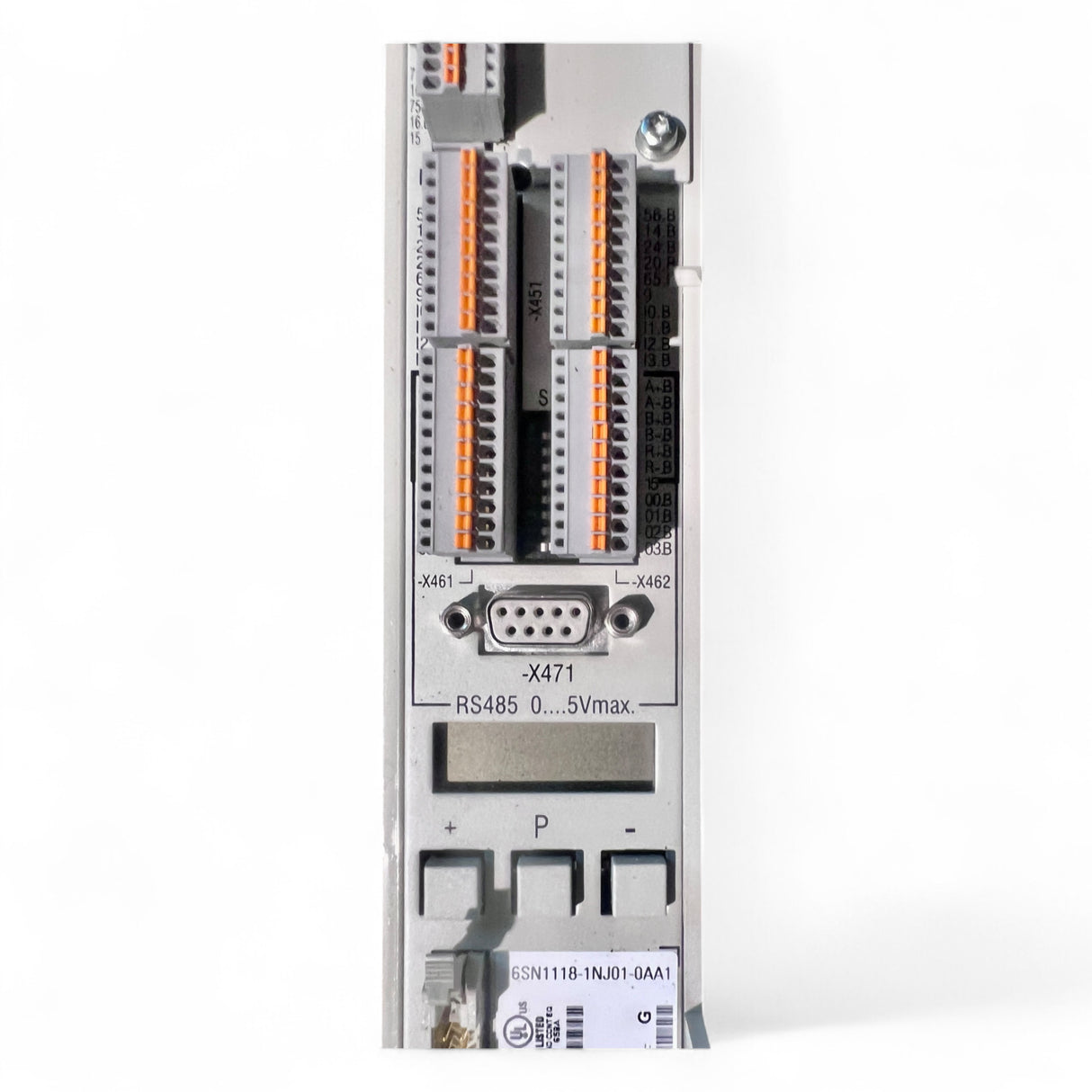 Siemens SIMODRIVE 611 U 1-Achs-Regelung Art.-Nr. 6SN1118-1NJ01-0AA1 + LT-Modul INT. 15A Art.-Nr. 6SN1123-1AA00-0AA1 geeignet