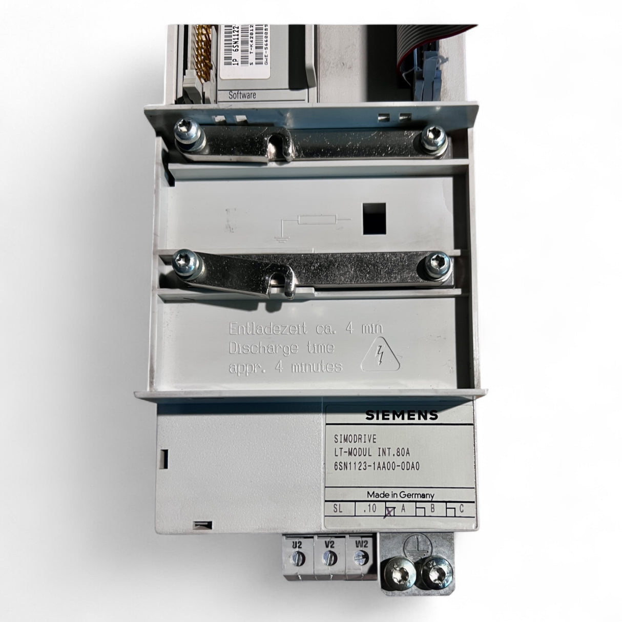 Siemens Simodrive LT-Modul INT. 80A 6SN1123-1AA00-0DA0 + Steuerungsmodul 6SN1122-0BA11-0AA1 z. B. IMA 810 V – Ansicht 9