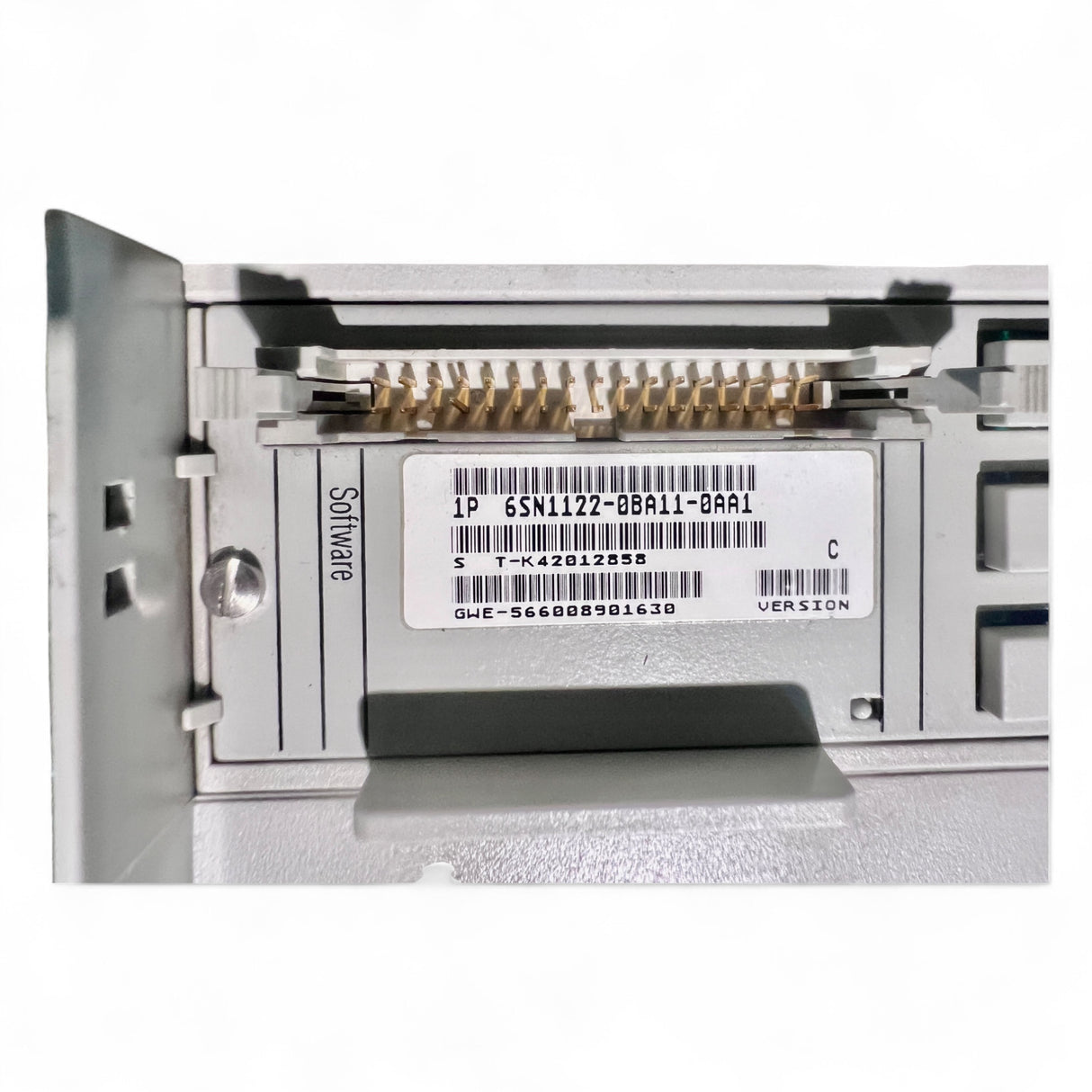 Siemens Simodrive LT-Modul INT. 80A 6SN1123-1AA00-0DA0 + Steuerungsmodul 6SN1122-0BA11-0AA1 z. B. IMA 810 V – Ansicht 10
