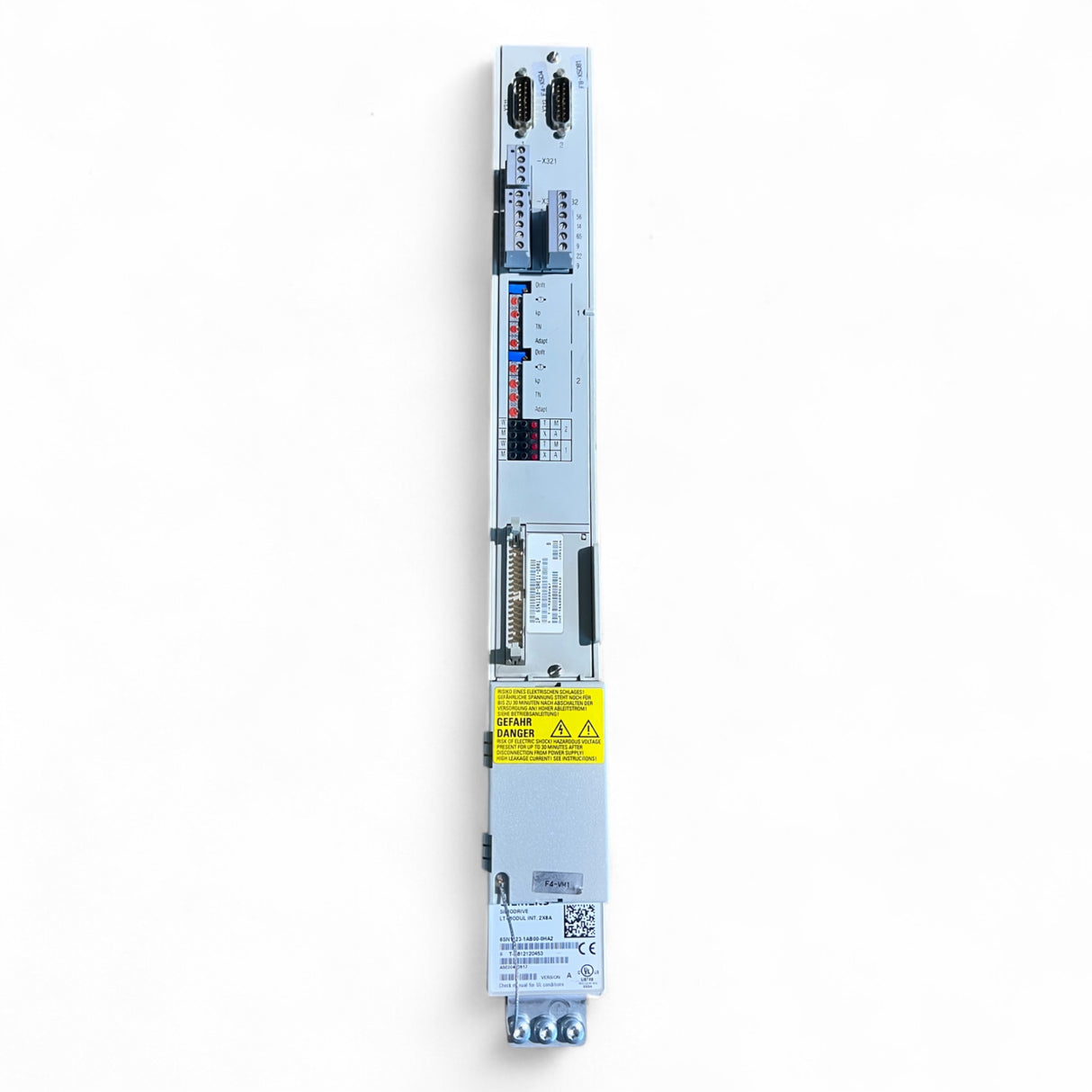 Siememens Simodrive LT-Modul INT. 2x8A Art.-Nr. 6SN1123-1AB00-0HA2 + Regelungseinschub Art.-Nr. 6SN1118-0AE11-0AA1 z. B. IMA