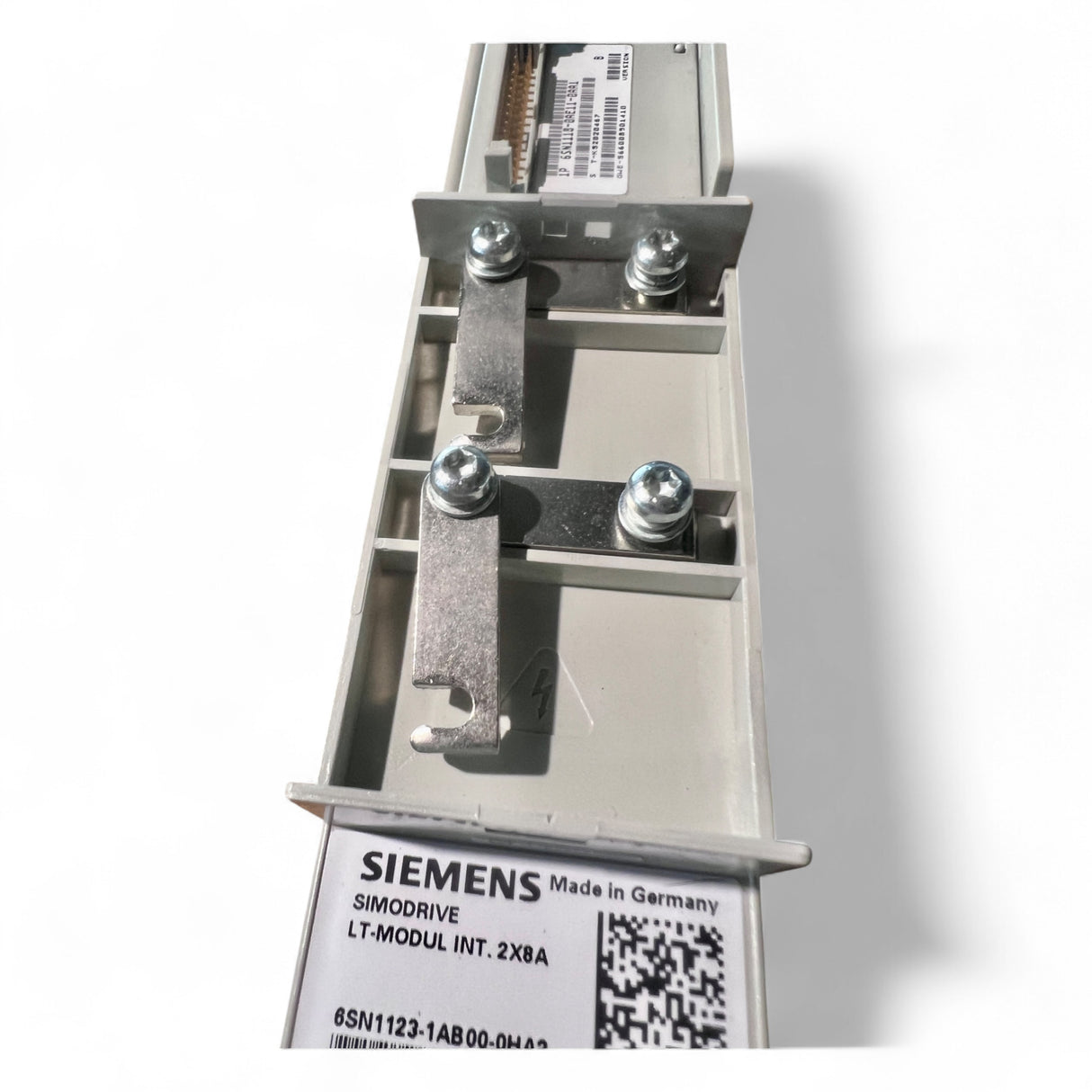 Siememens Simodrive LT-Modul INT. 2x8A Art.-Nr. 6SN1123-1AB00-0HA2 + Regelungseinschub Art.-Nr. 6SN1118-0AE11-0AA1 z. B. IMA